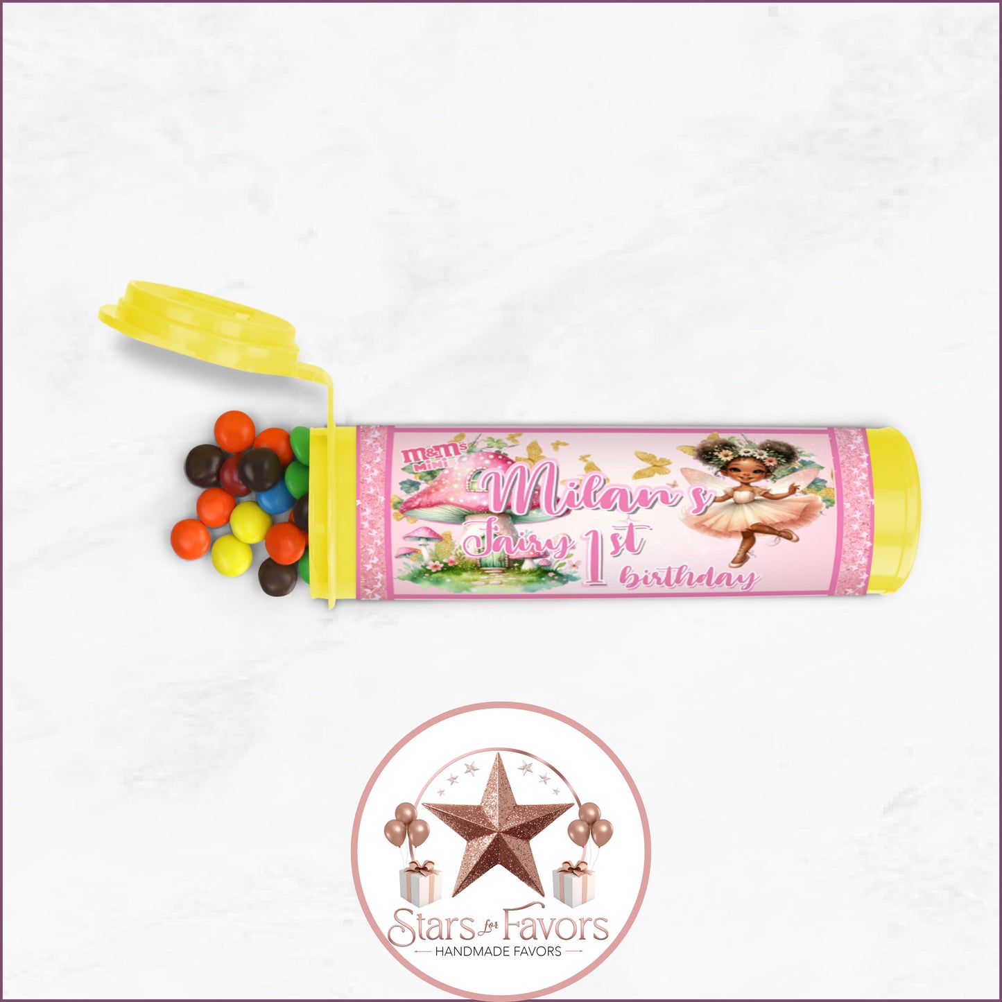 Pink Fairy Garden Party Favor Collection
