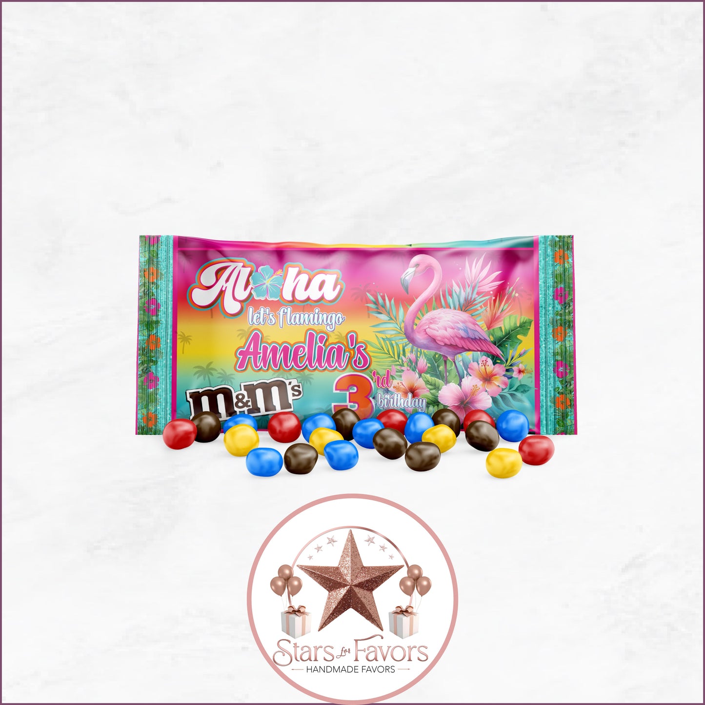 Aloha Let's Flamingo Party Favor Collection