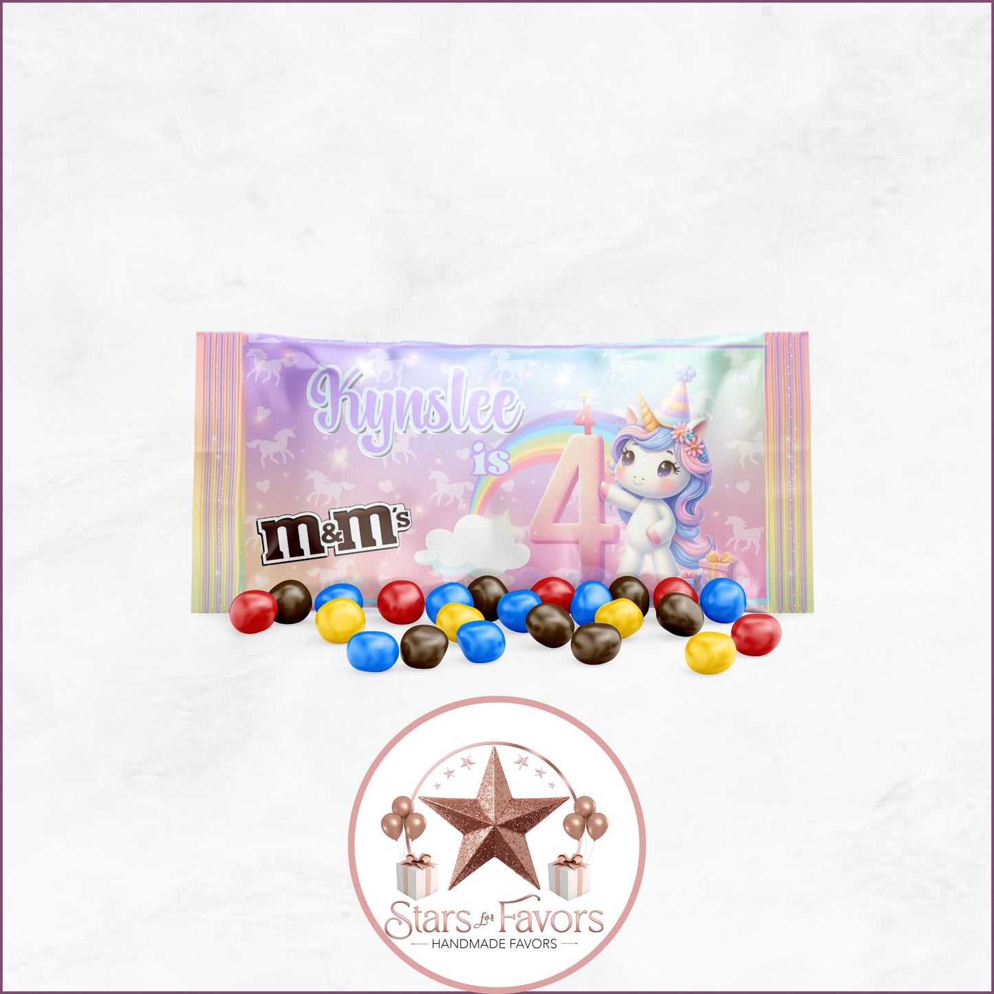 Rainbow Sparkle Unicorn Party Favor Collection