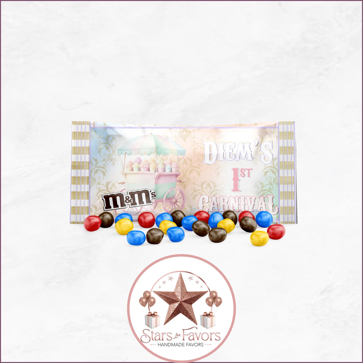 Pastel Carnival Party Favor Collection