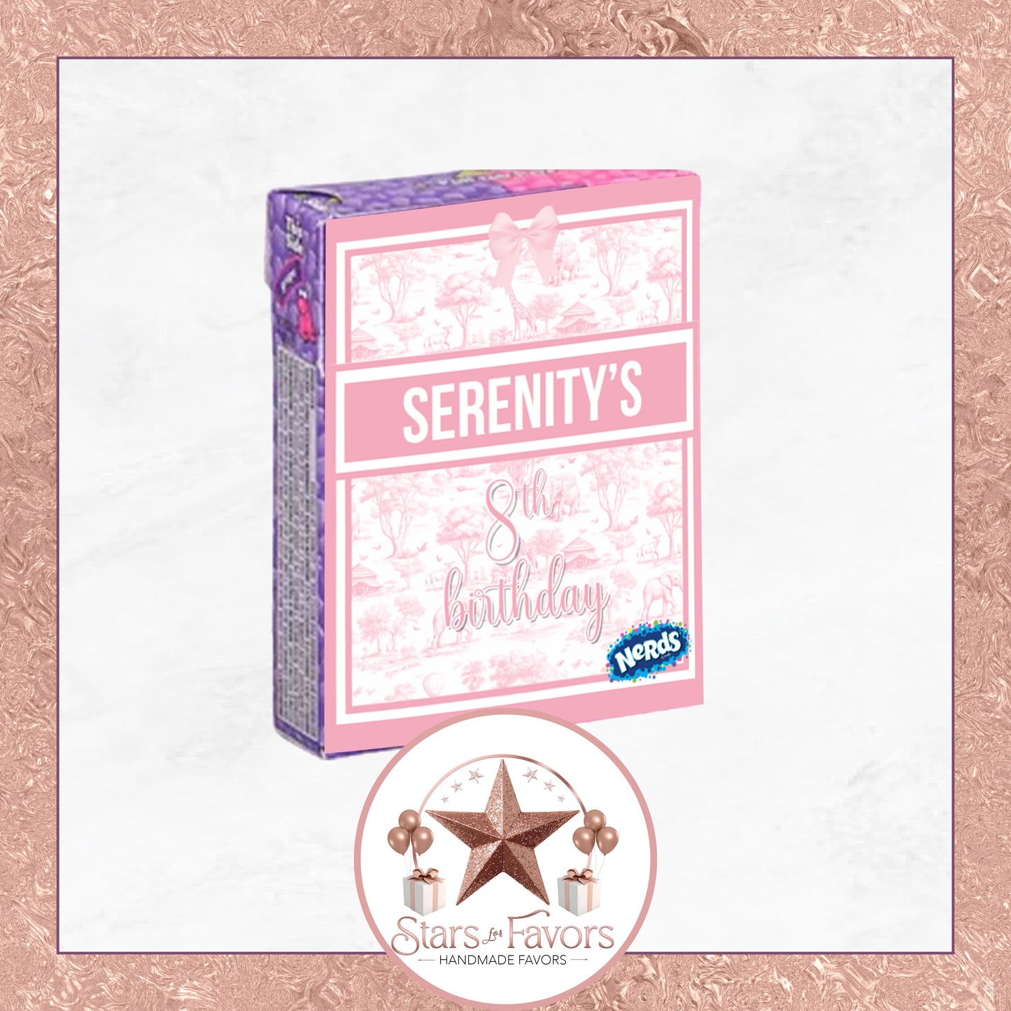 Toile Du Juoy Safari Pink