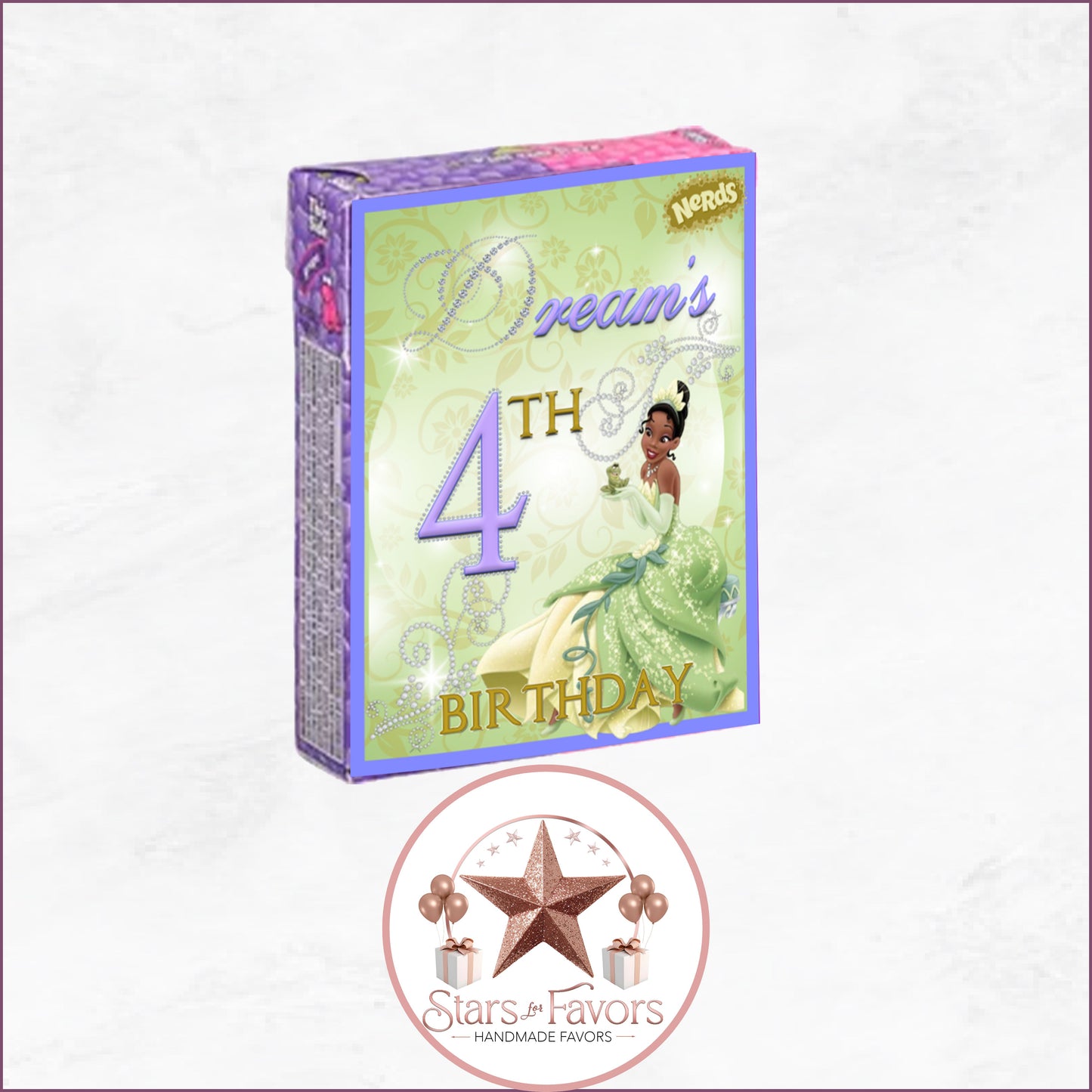 Princess Tiana Birthday Party Favor Collection