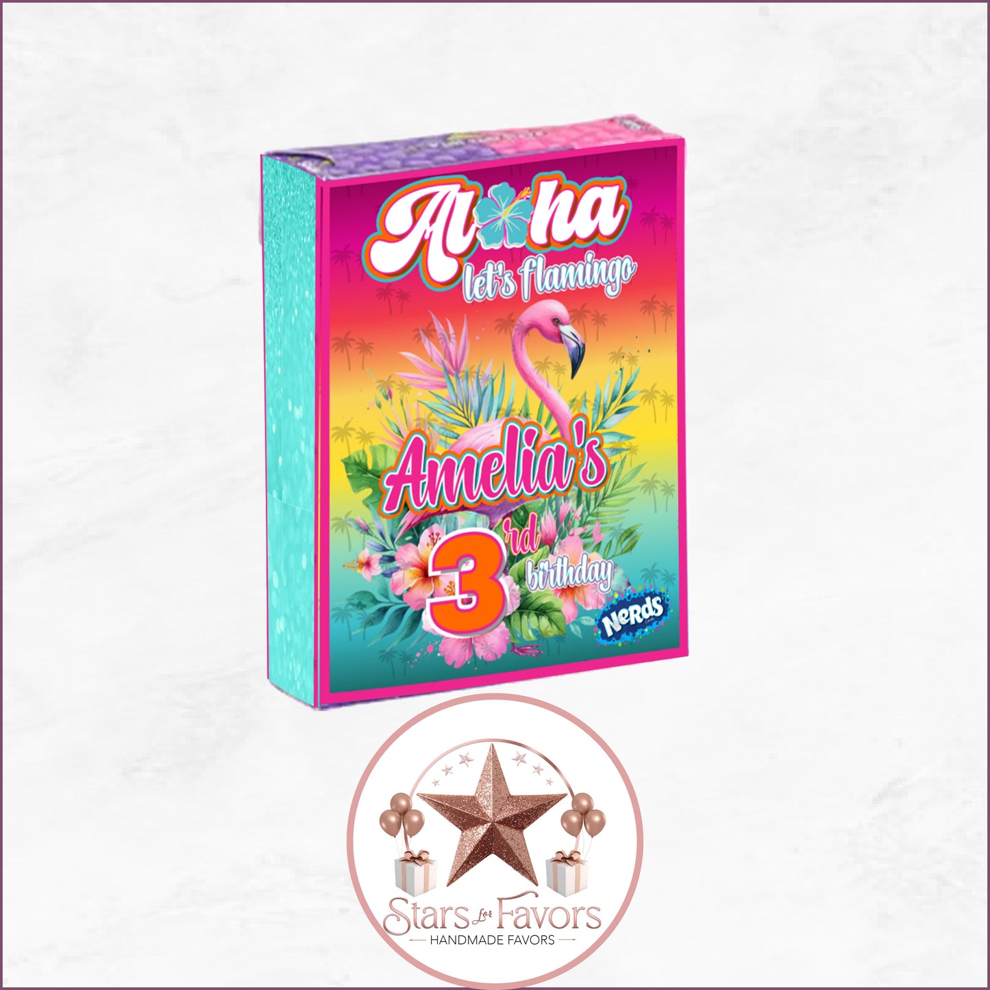 Aloha Let's Flamingo Party Favor Collection