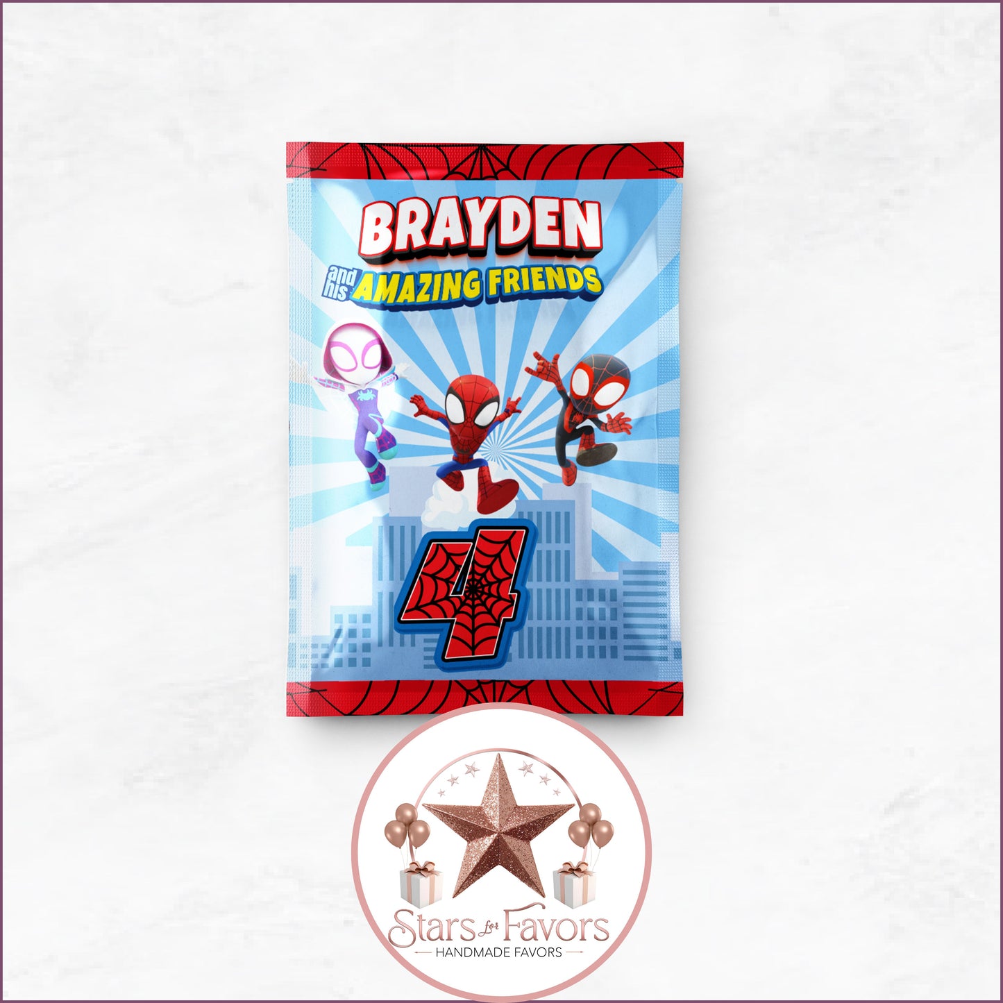 Spidey & Friends Party Favor Collection