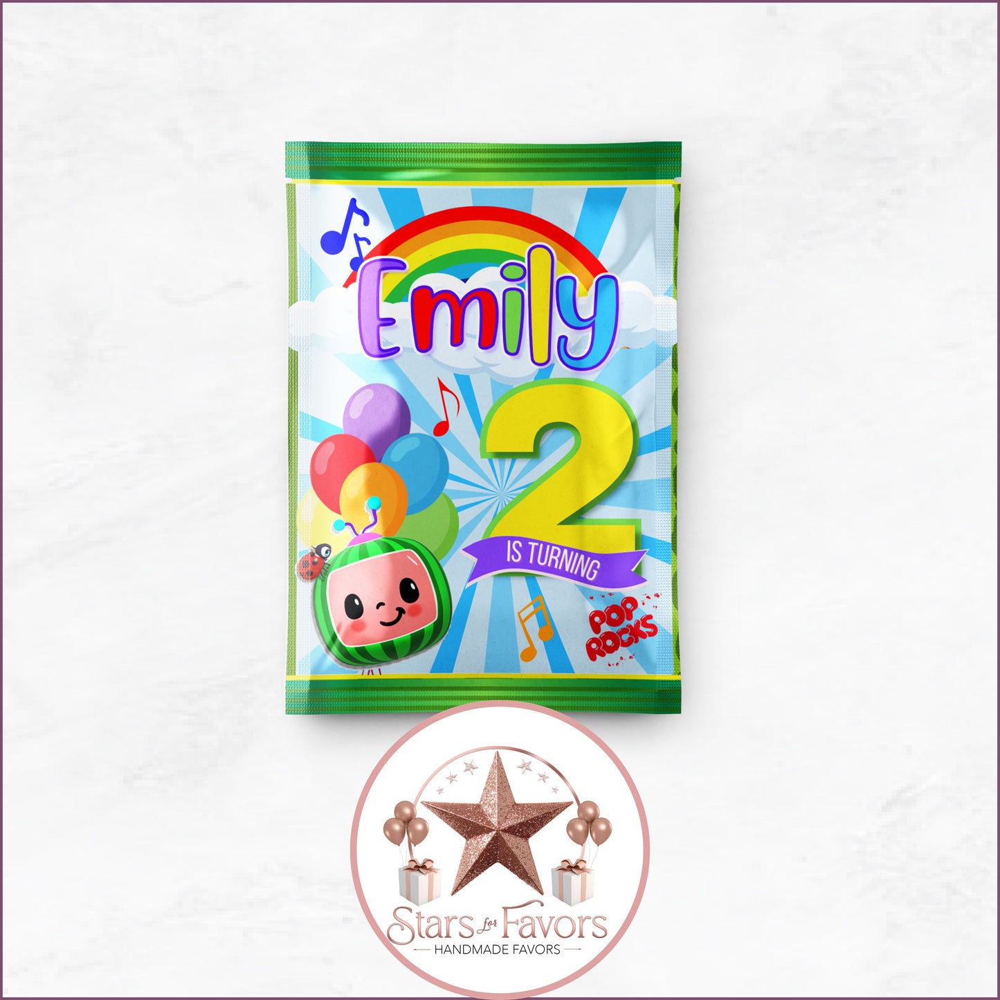Cocomelon Birthday Party Favor Collection