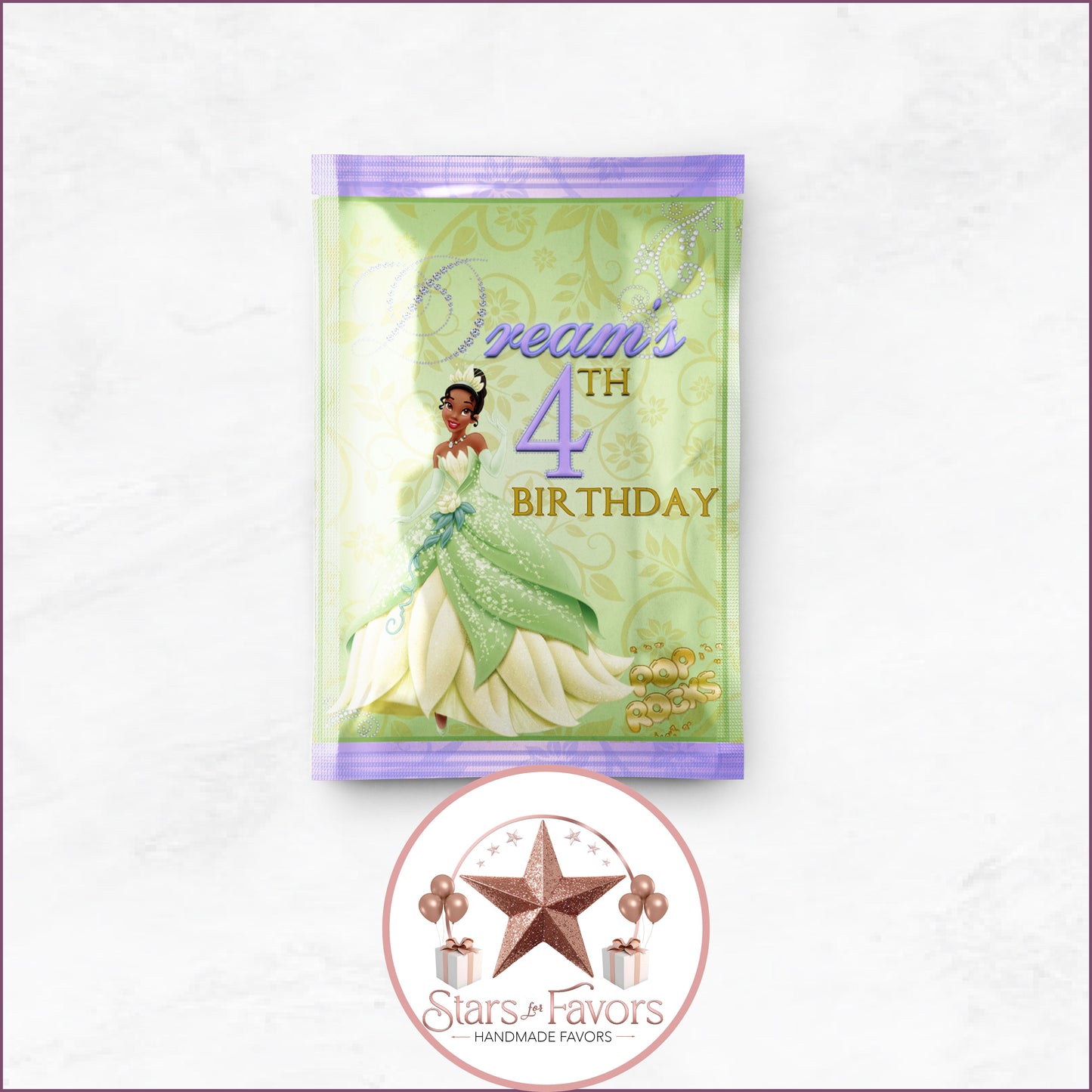 Princess Tiana Birthday Party Favor Collection