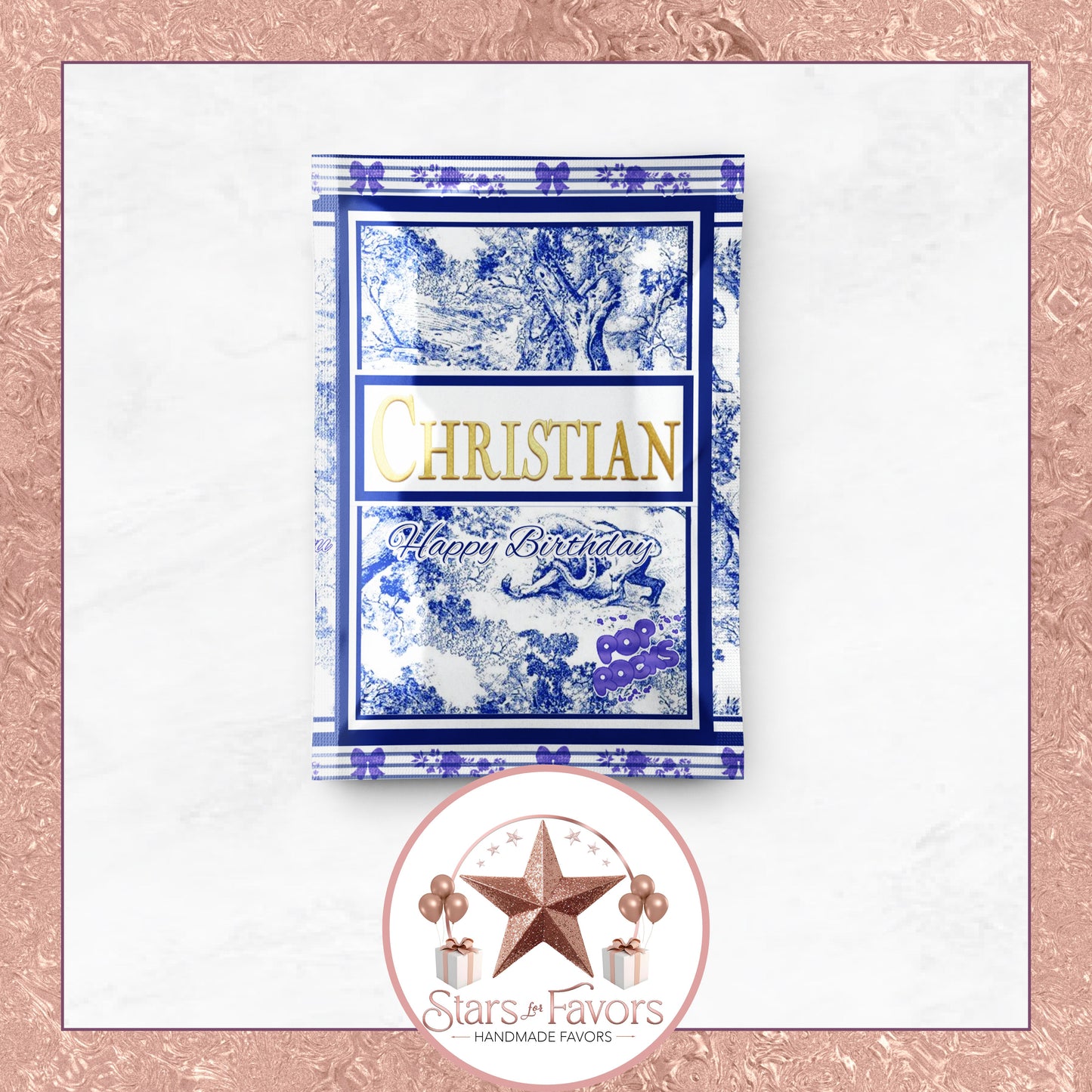 Toile Du Juoy Classic Blue
