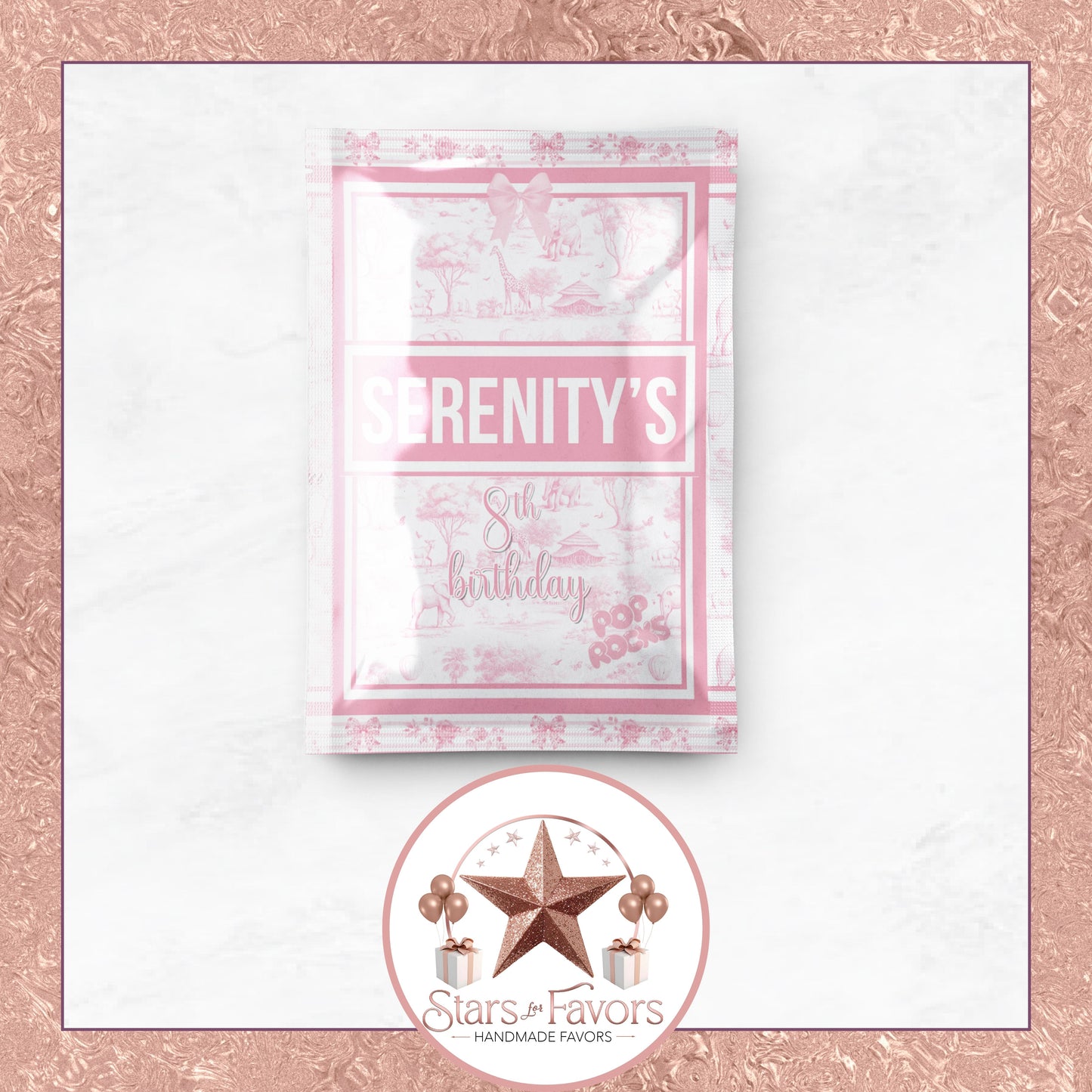 Toile Du Juoy Safari Pink