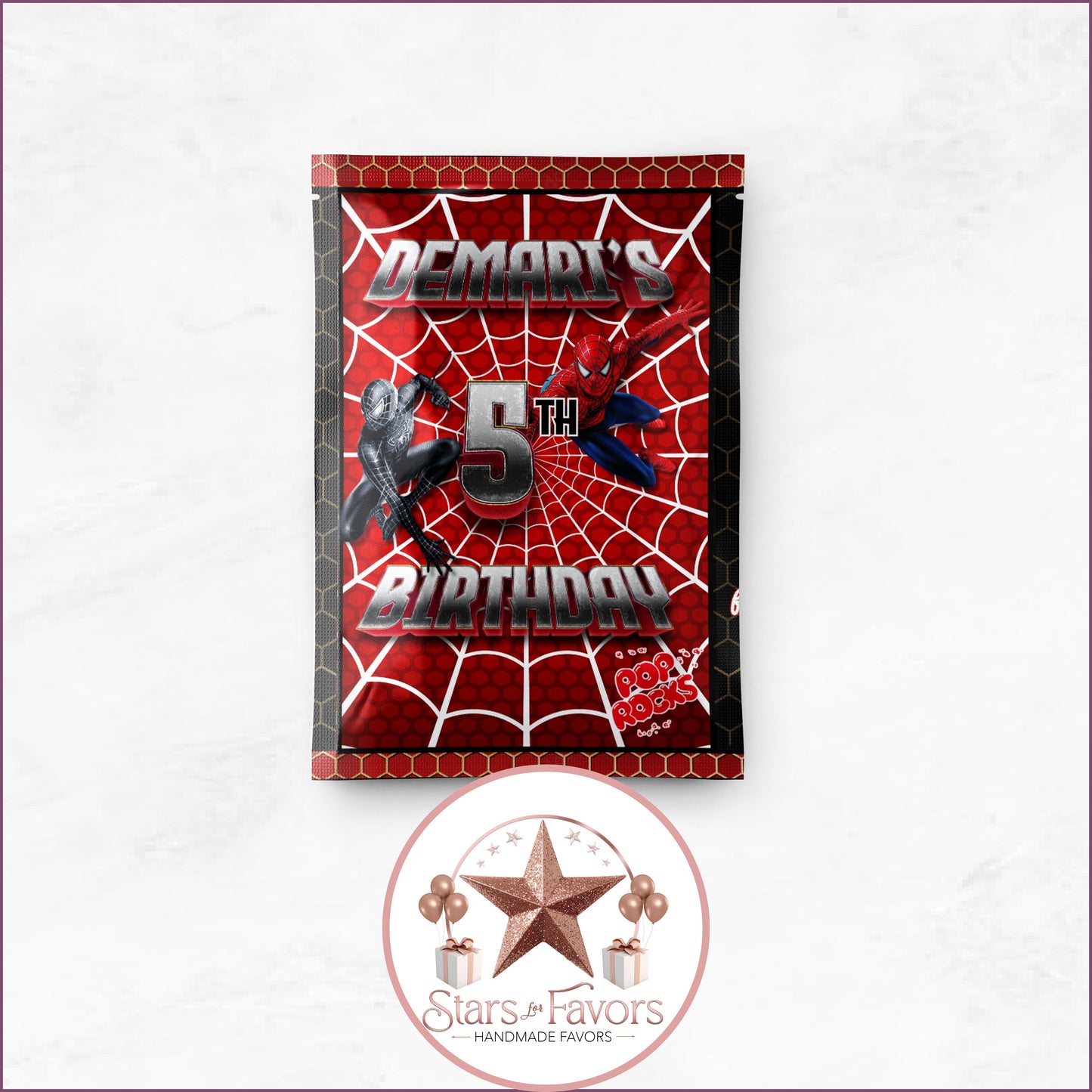 Spiderman Vs Venom Party Favor Collection