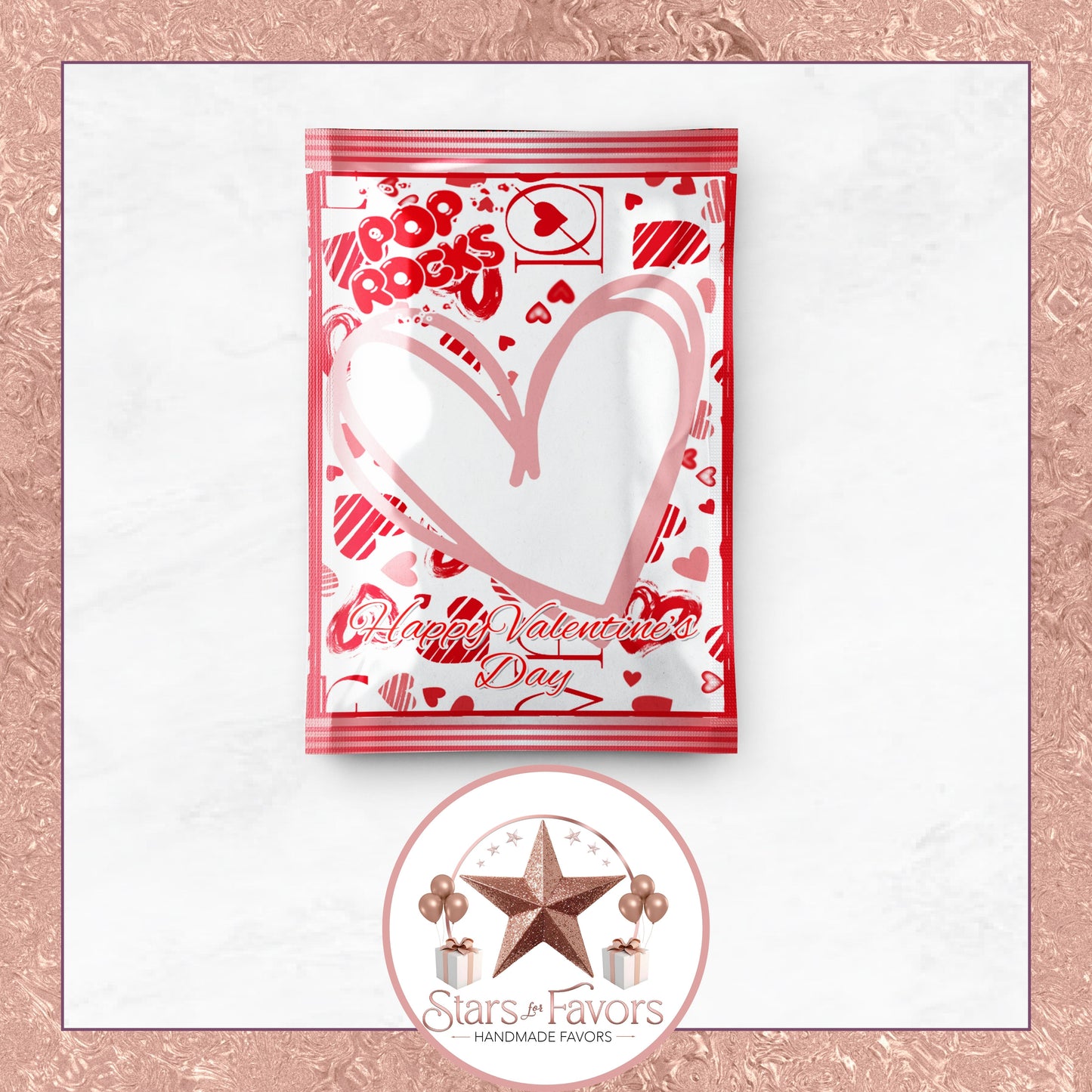 Valentine Hearts Party Favors