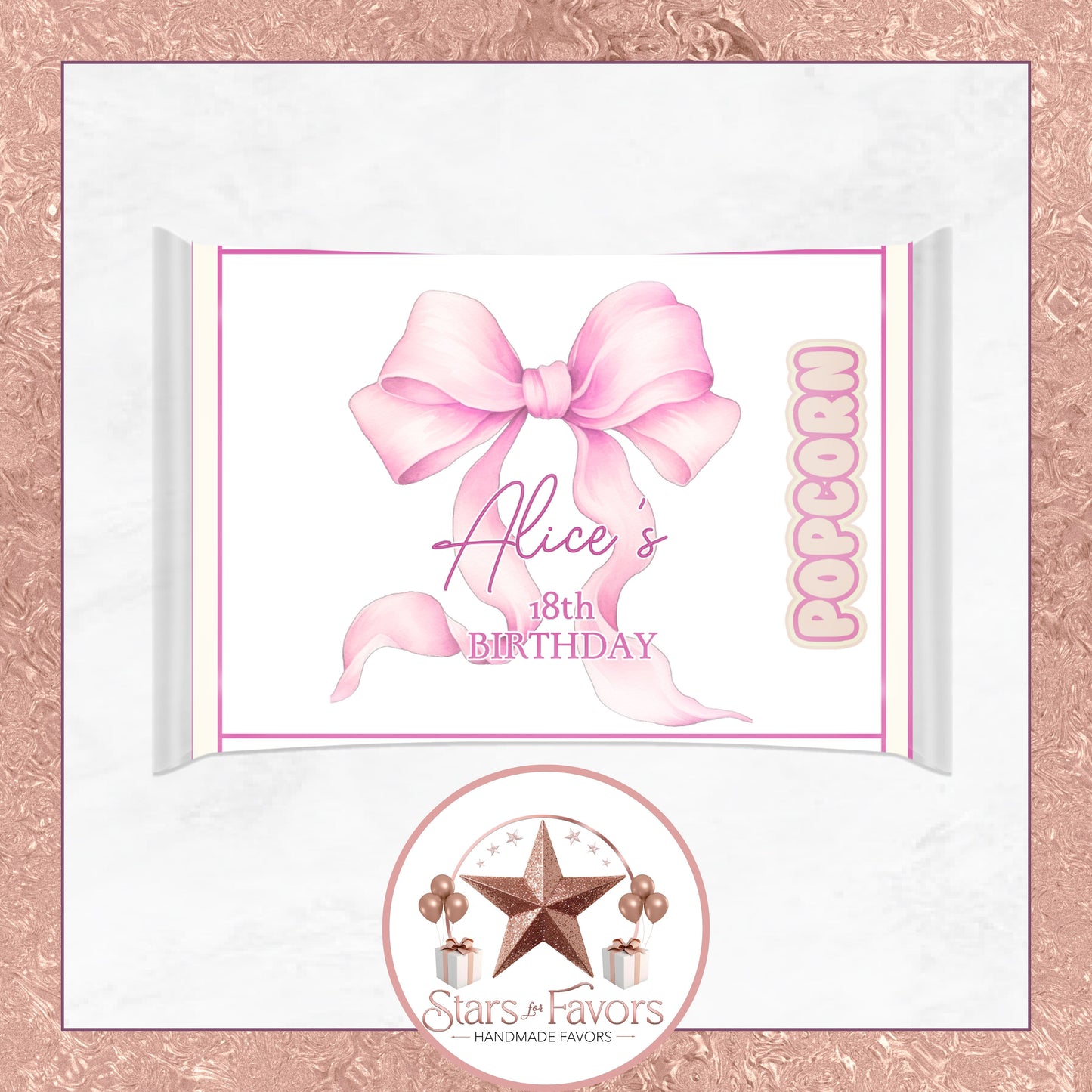 Coquette Pink Bow