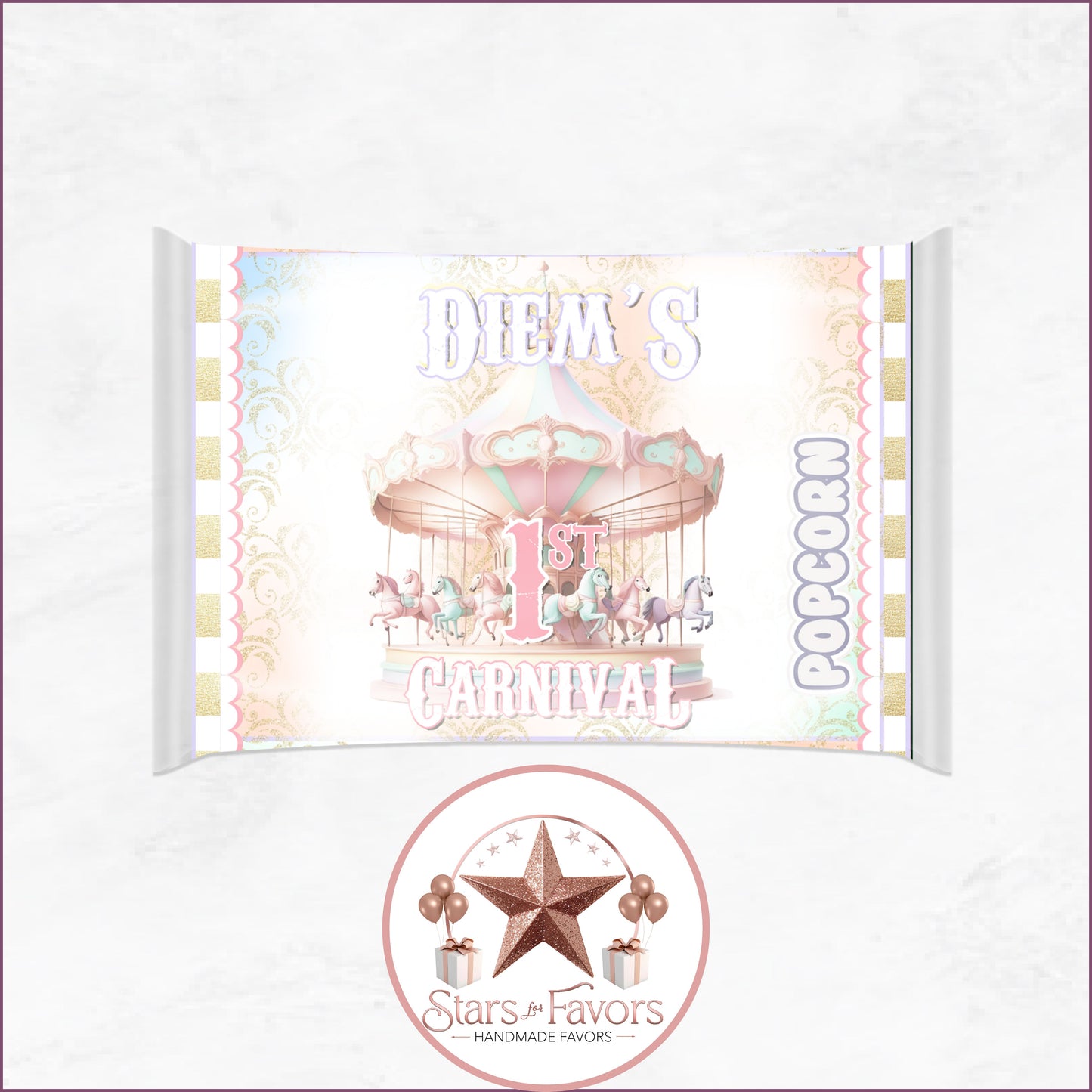 Pastel Carnival Party Favor Collection