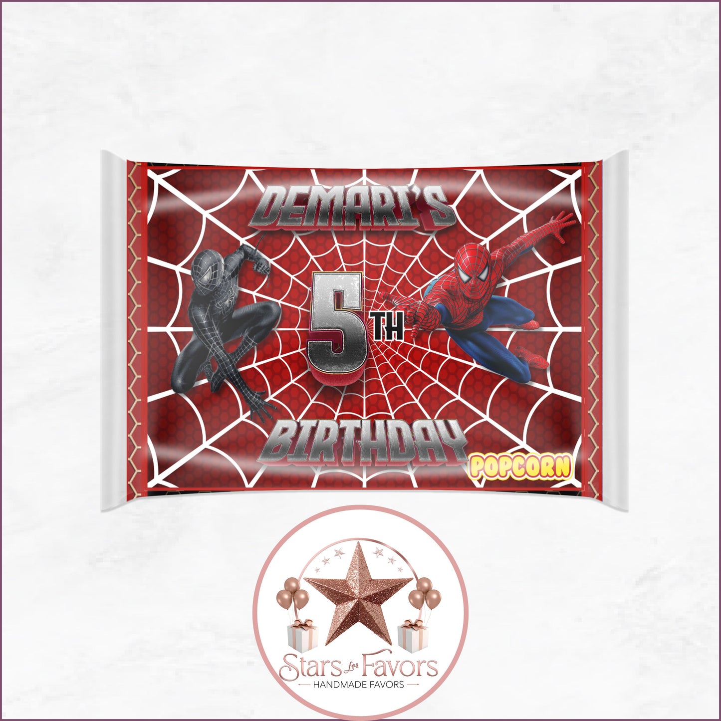 Spiderman Vs Venom Party Favor Collection