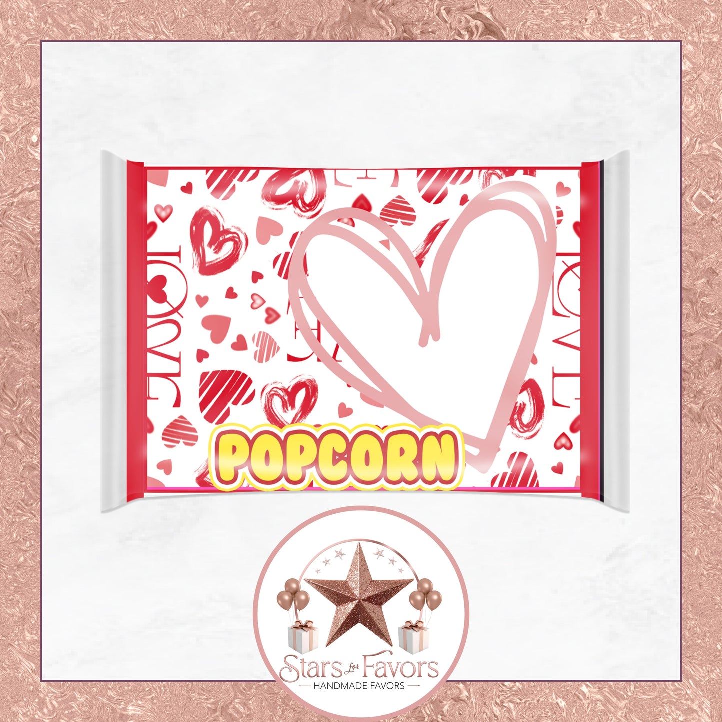 Valentine Hearts Party Favors