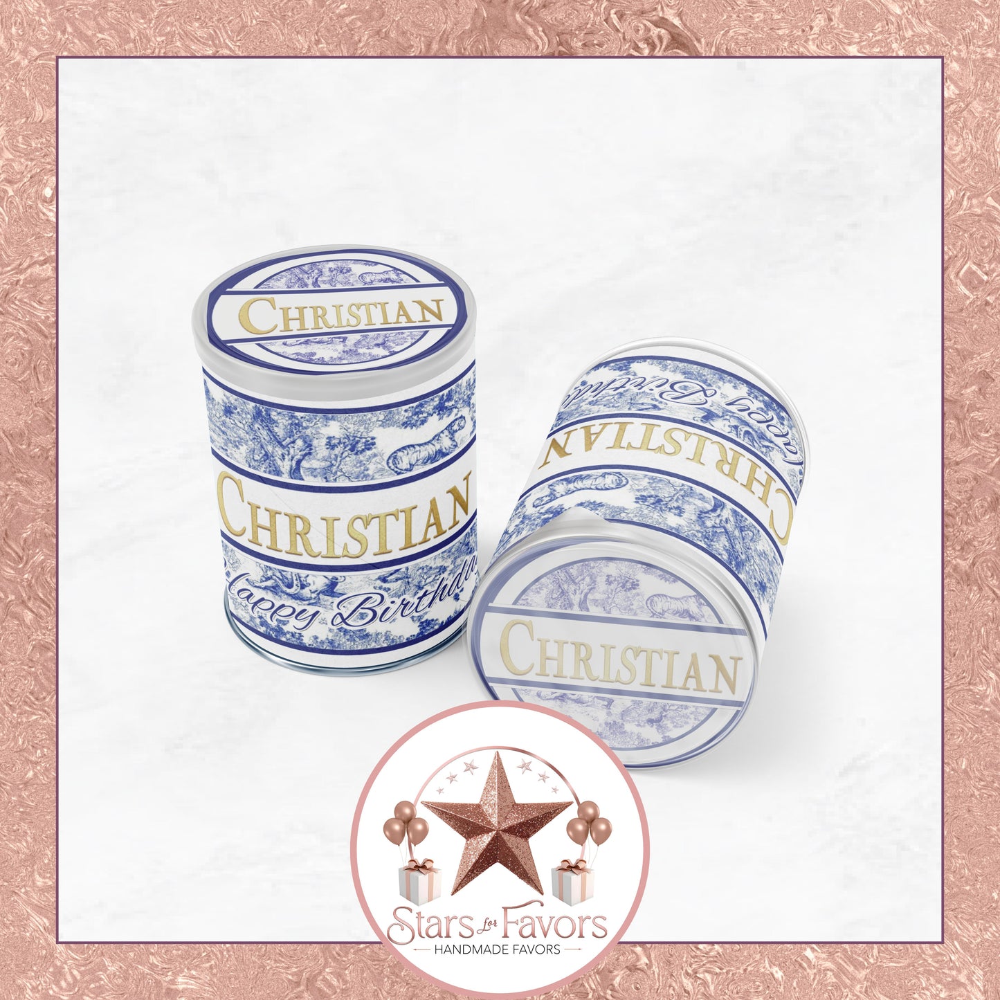 Toile Du Juoy Classic Blue