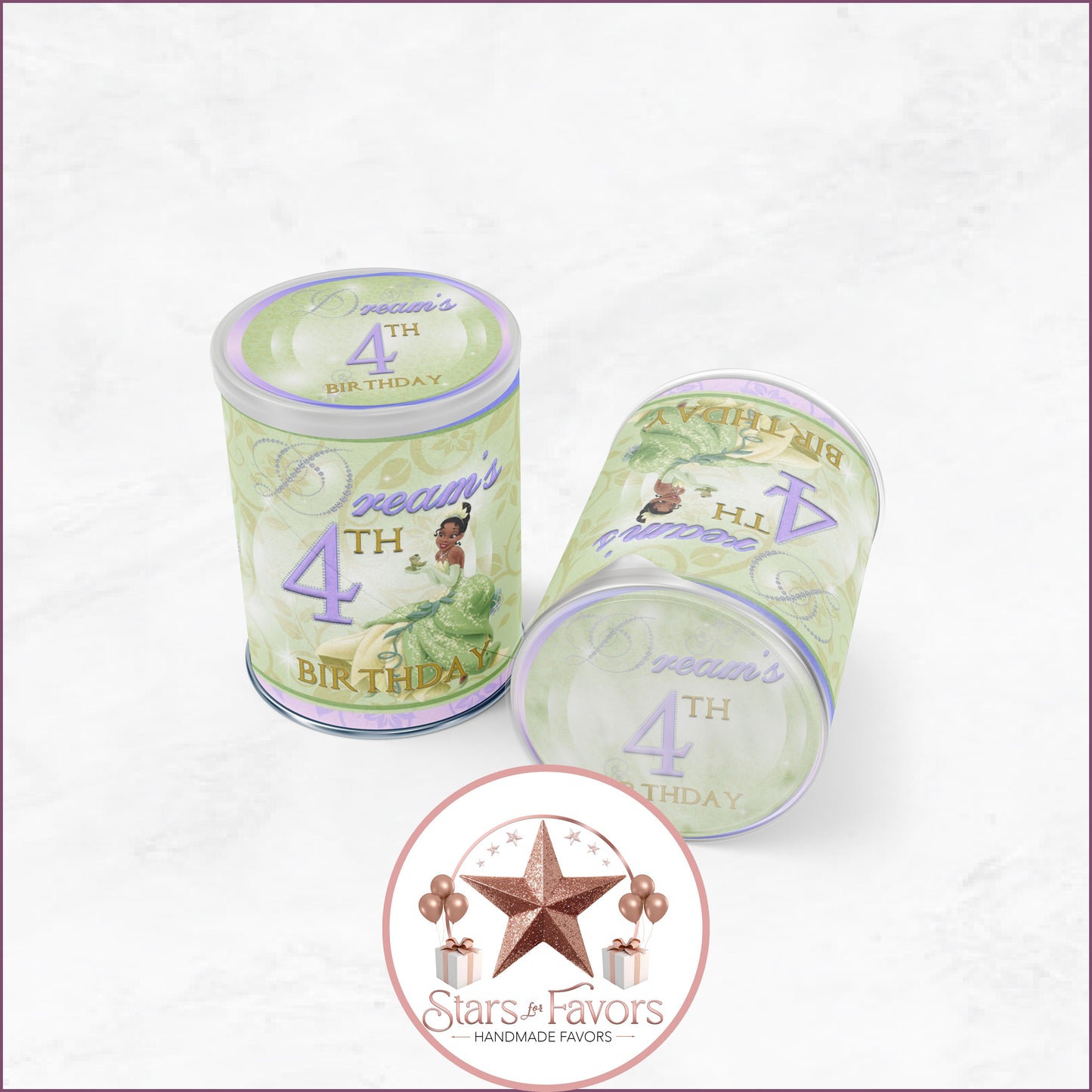 Princess Tiana Birthday Party Favor Collection