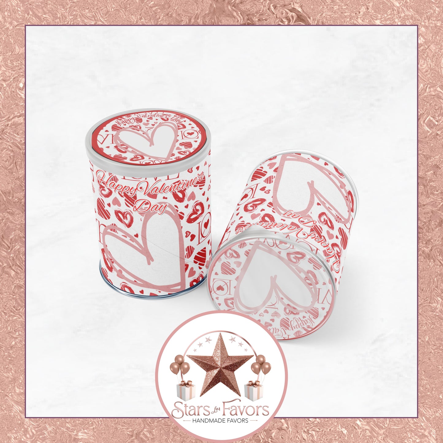 Valentine Hearts Party Favors