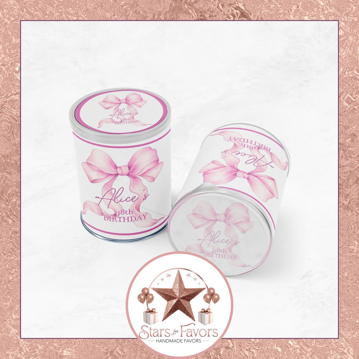 Coquette Pink Bow