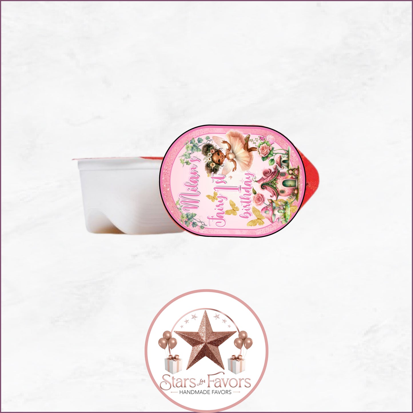 Pink Fairy Garden Party Favor Collection