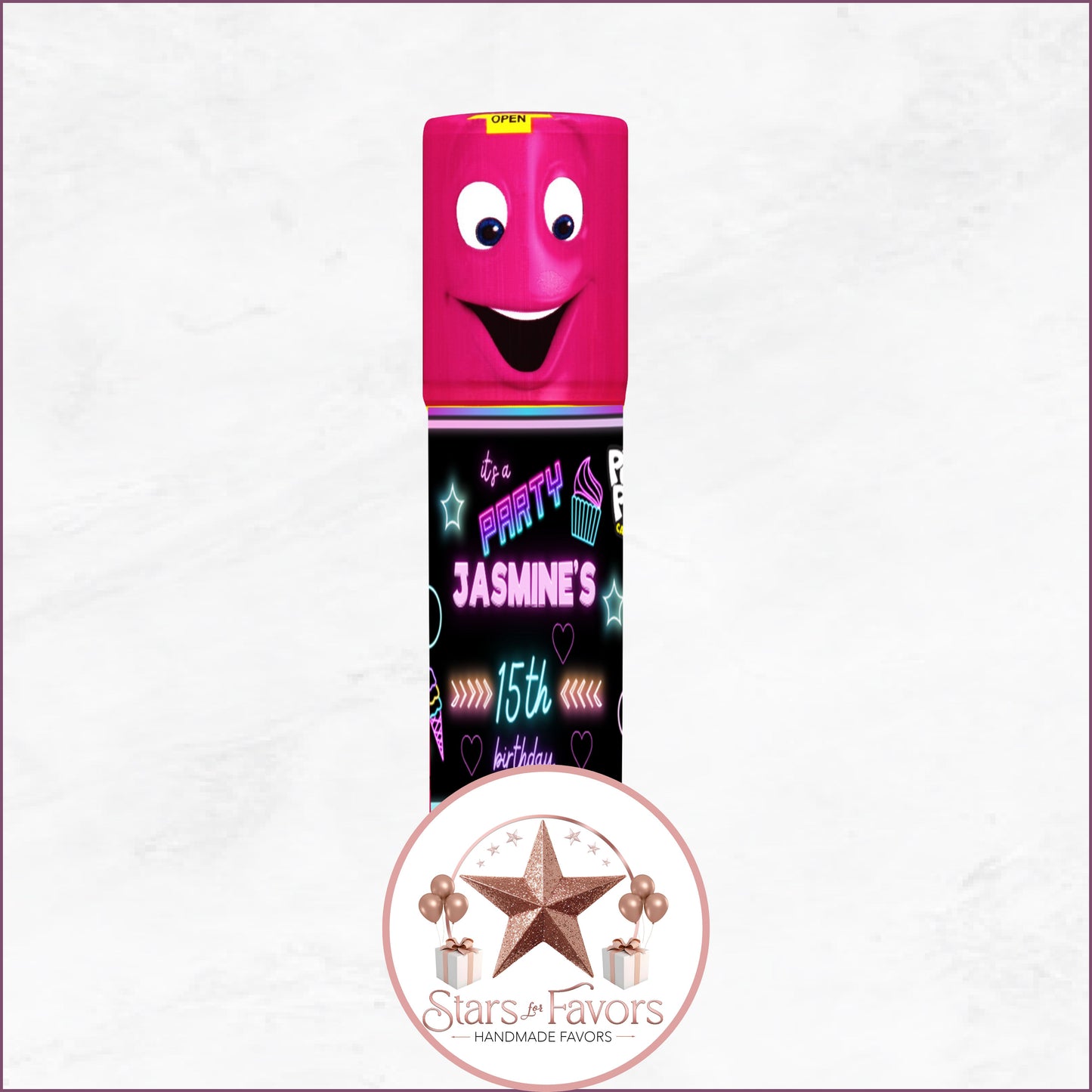 Itโs a Party โ Neon Birthday Party Favor Collection