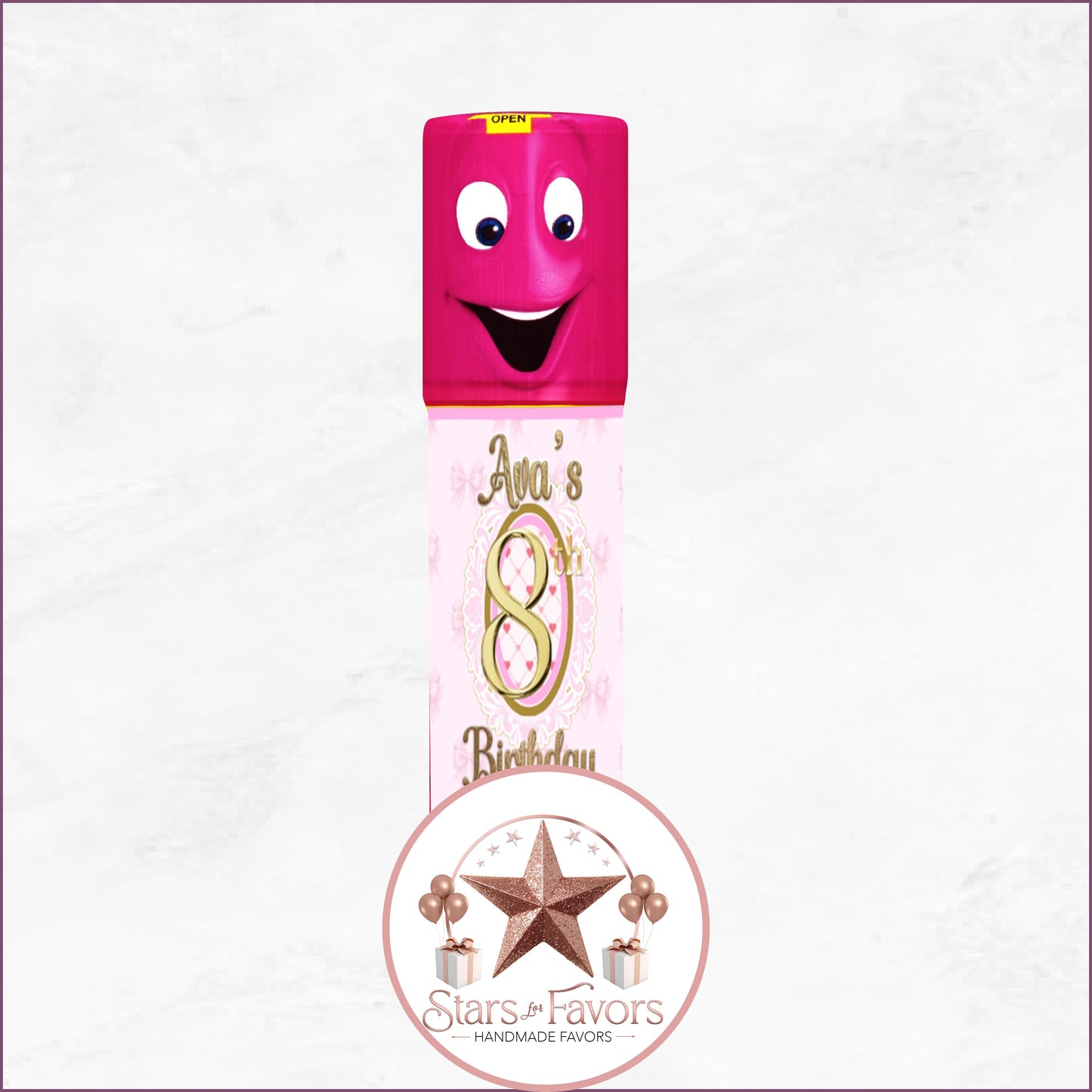 Pink Bow Party Favor Collection