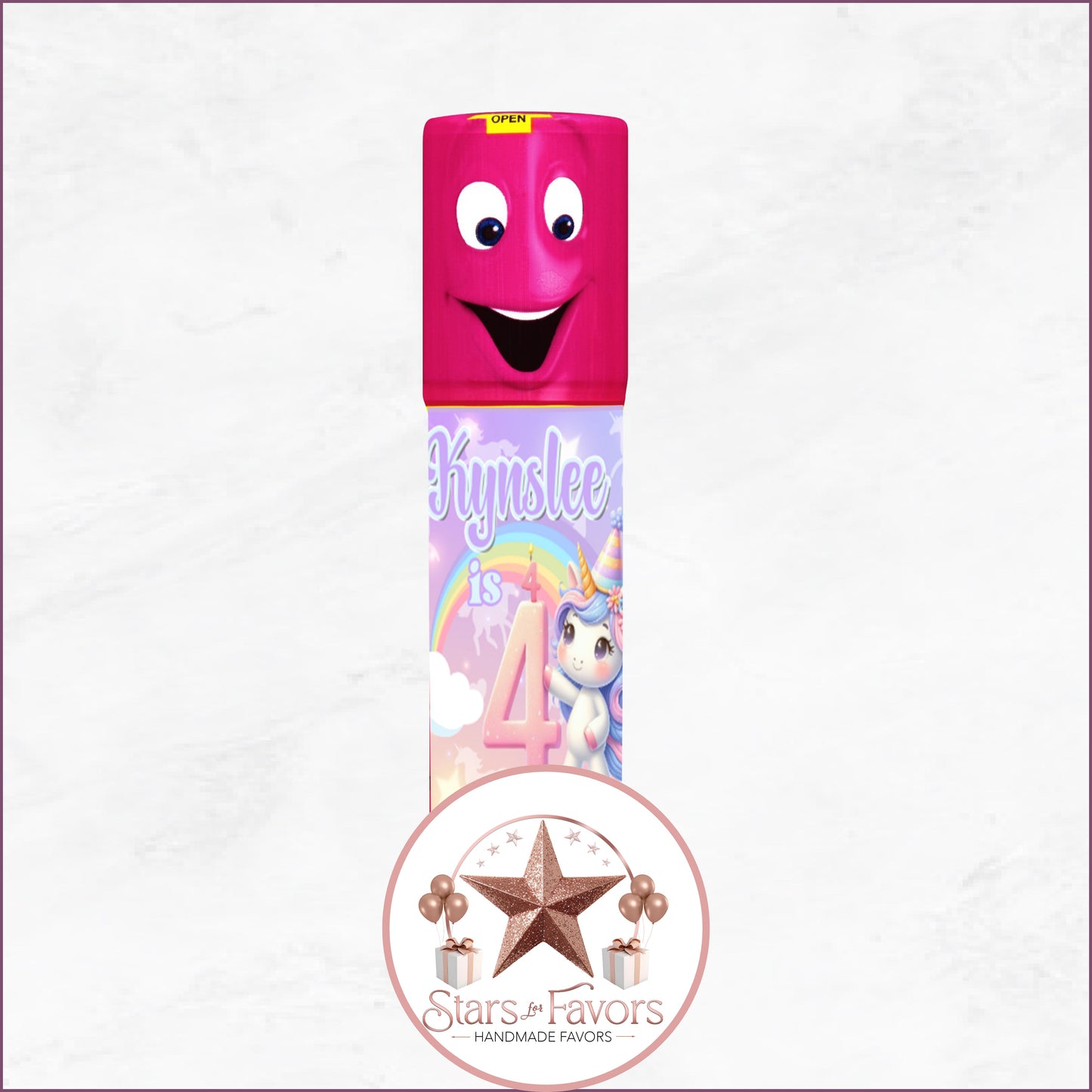 Rainbow Sparkle Unicorn Party Favor Collection