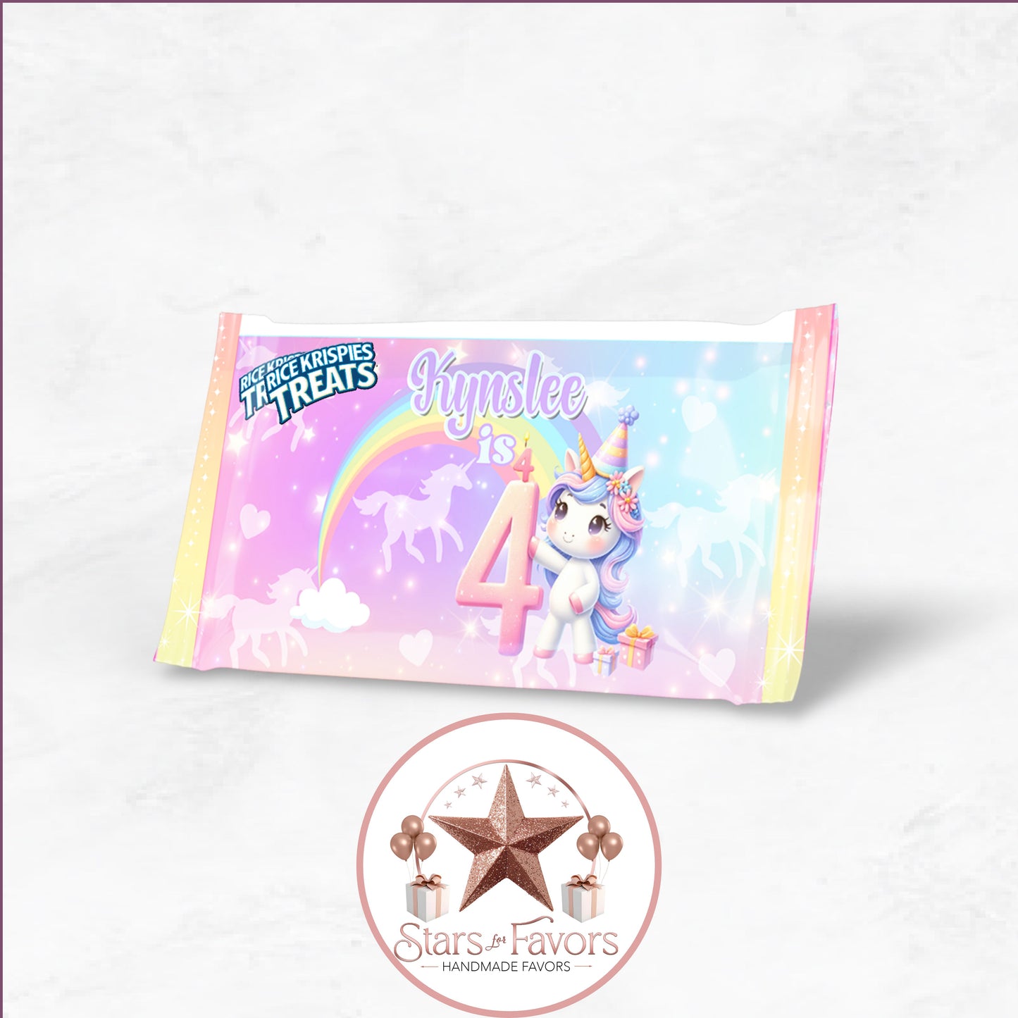 Rainbow Sparkle Unicorn Party Favor Collection