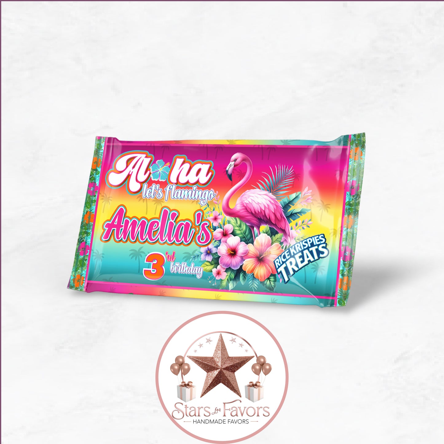Aloha Let's Flamingo Party Favor Collection