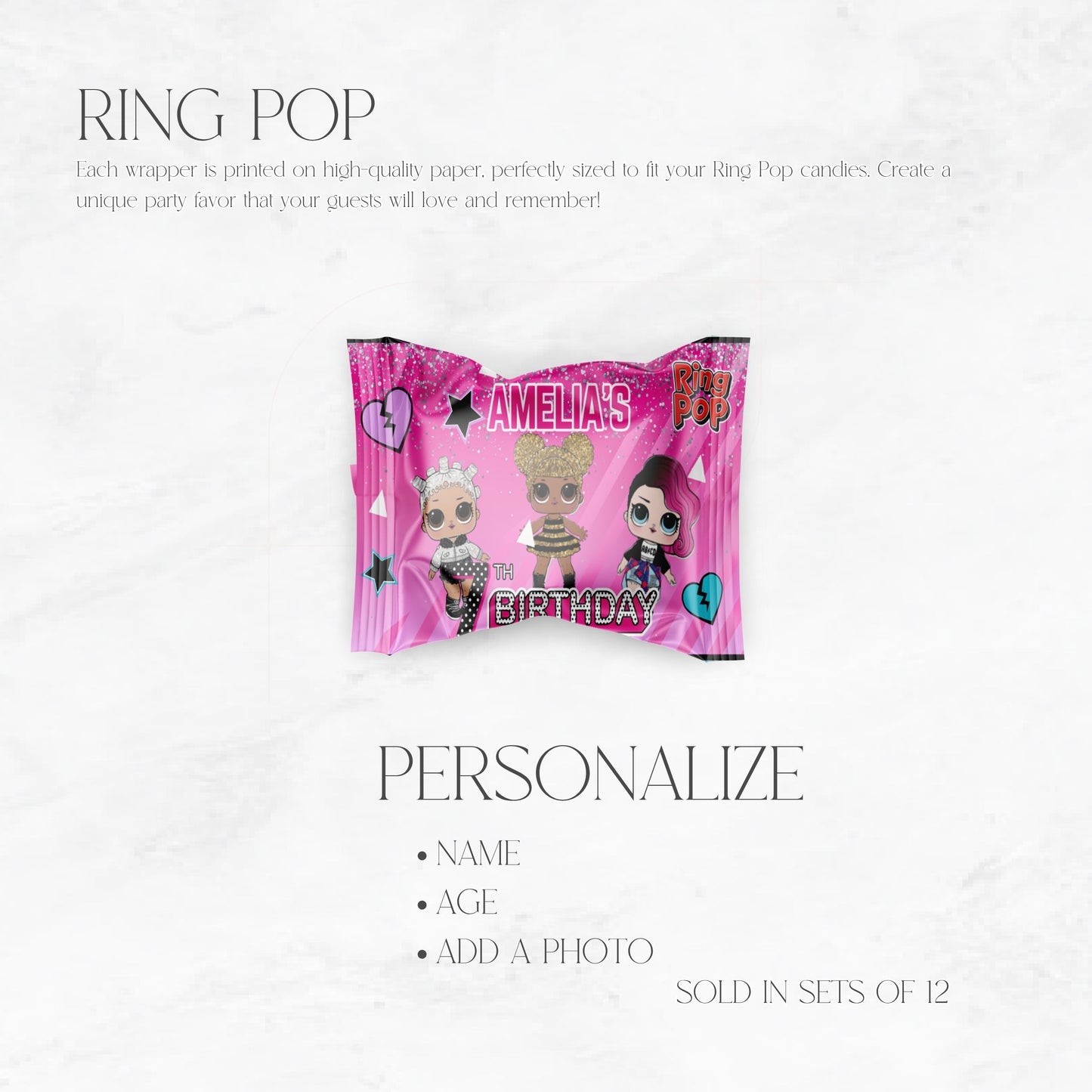 LOL Dolls Ring Pop
