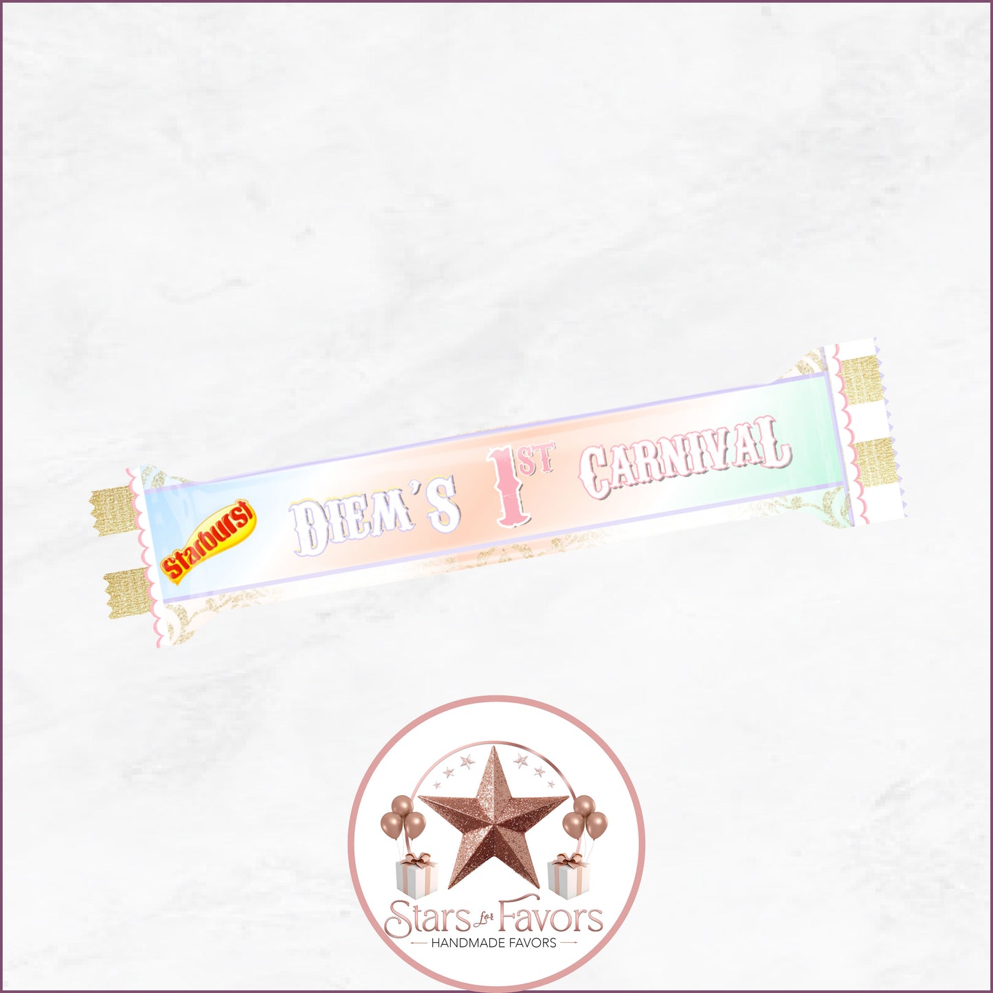 Pastel Carnival Party Favor Collection