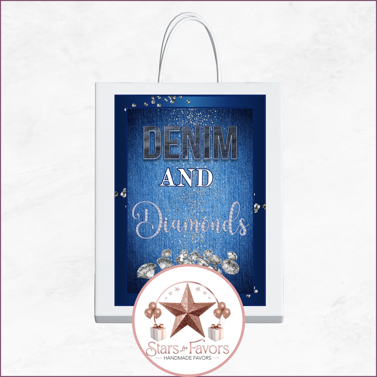 Denim & Diamonds Party Favor Collection