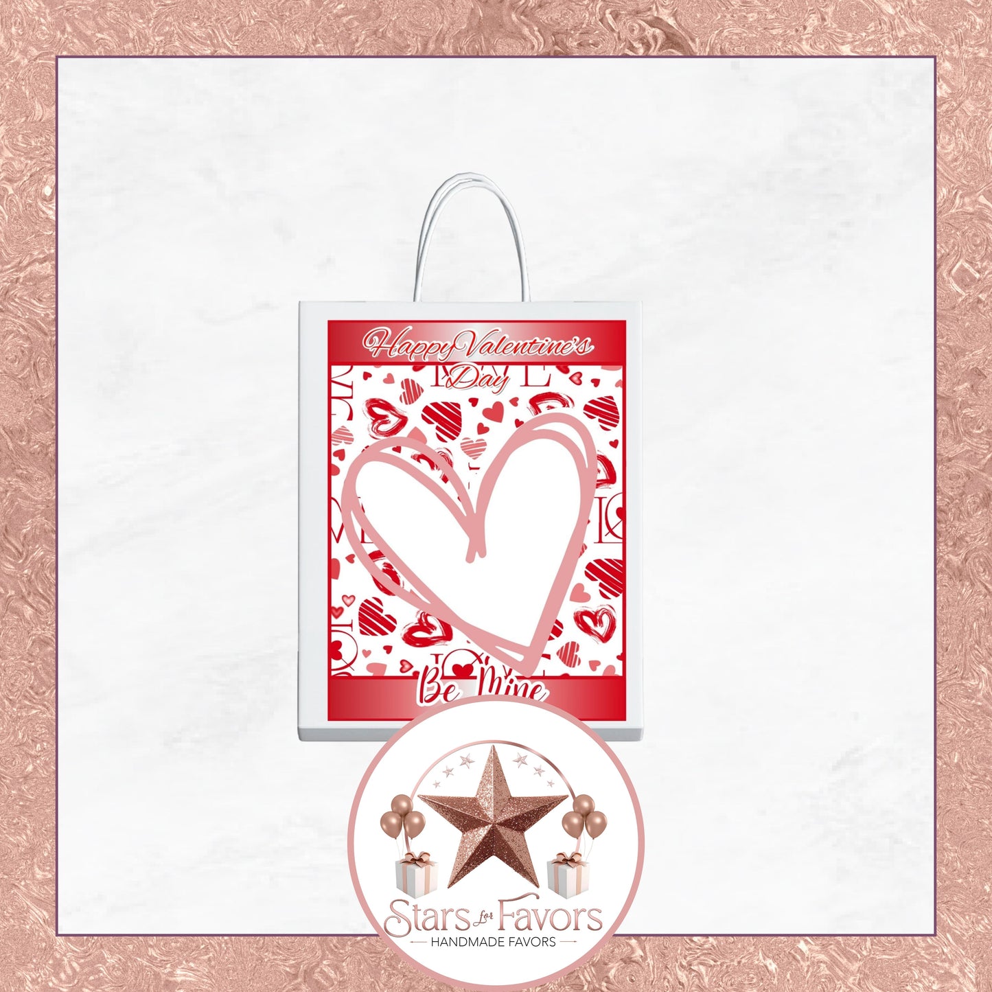 Valentine Hearts Party Favors