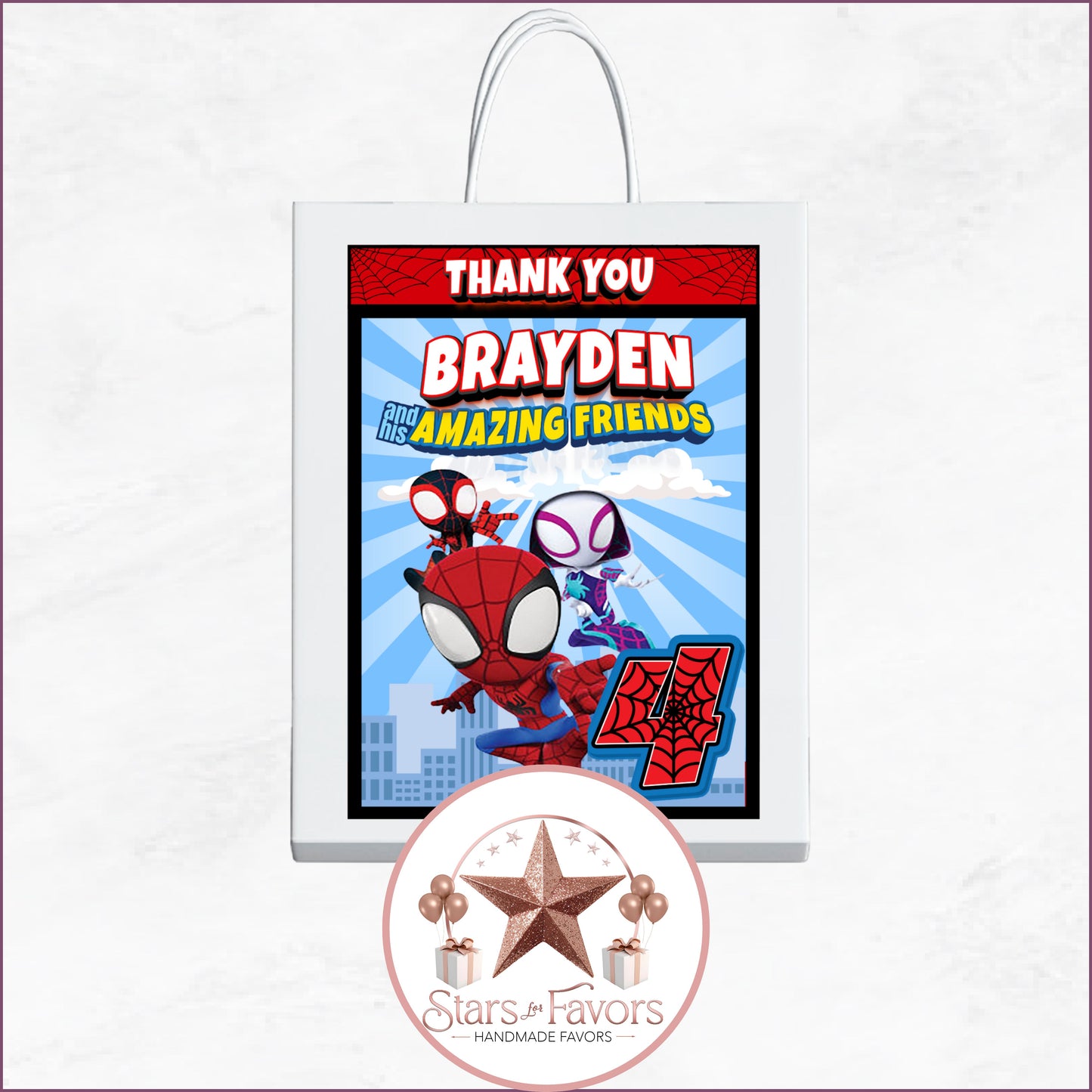 Spidey & Friends Party Favor Collection