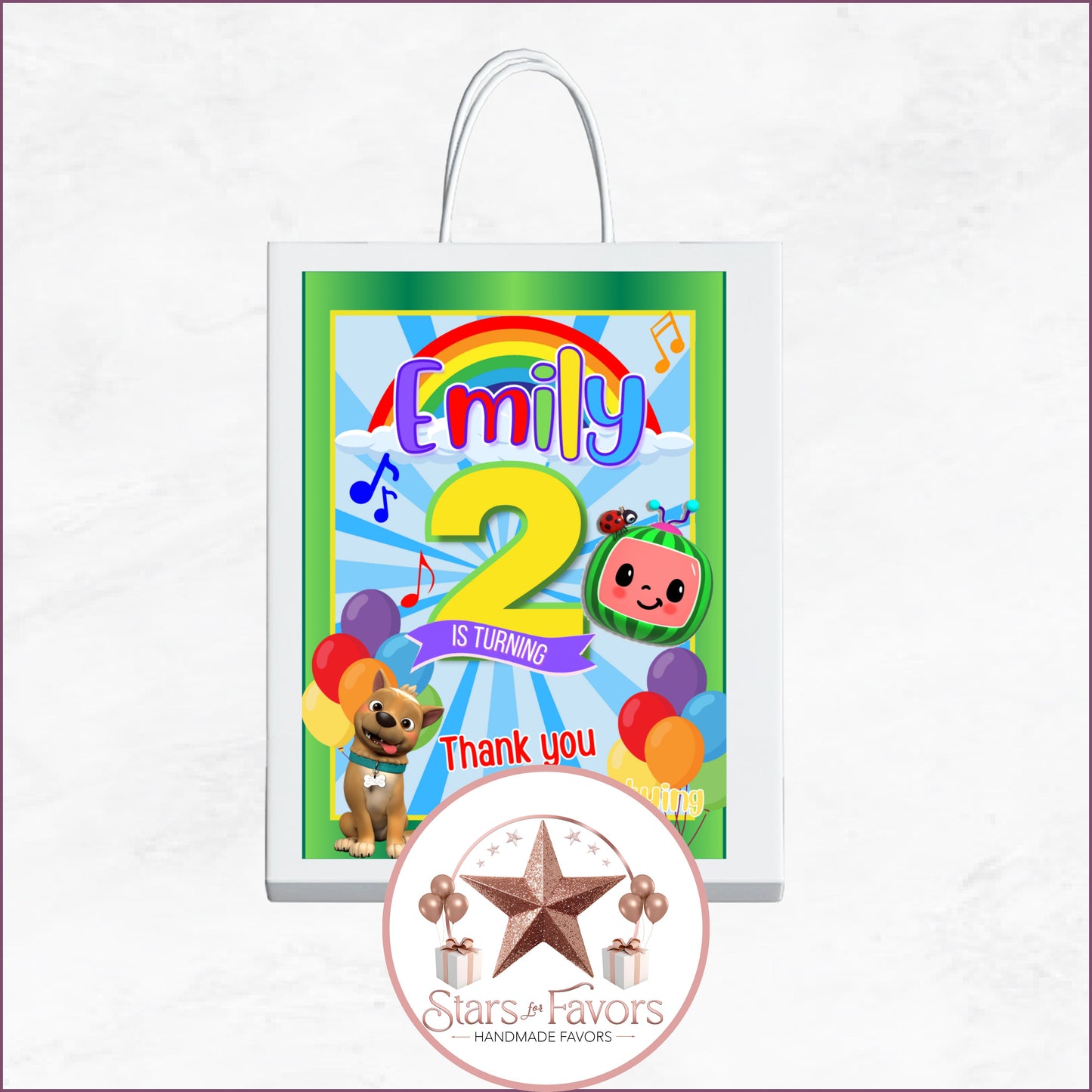Cocomelon Birthday Party Favor Collection