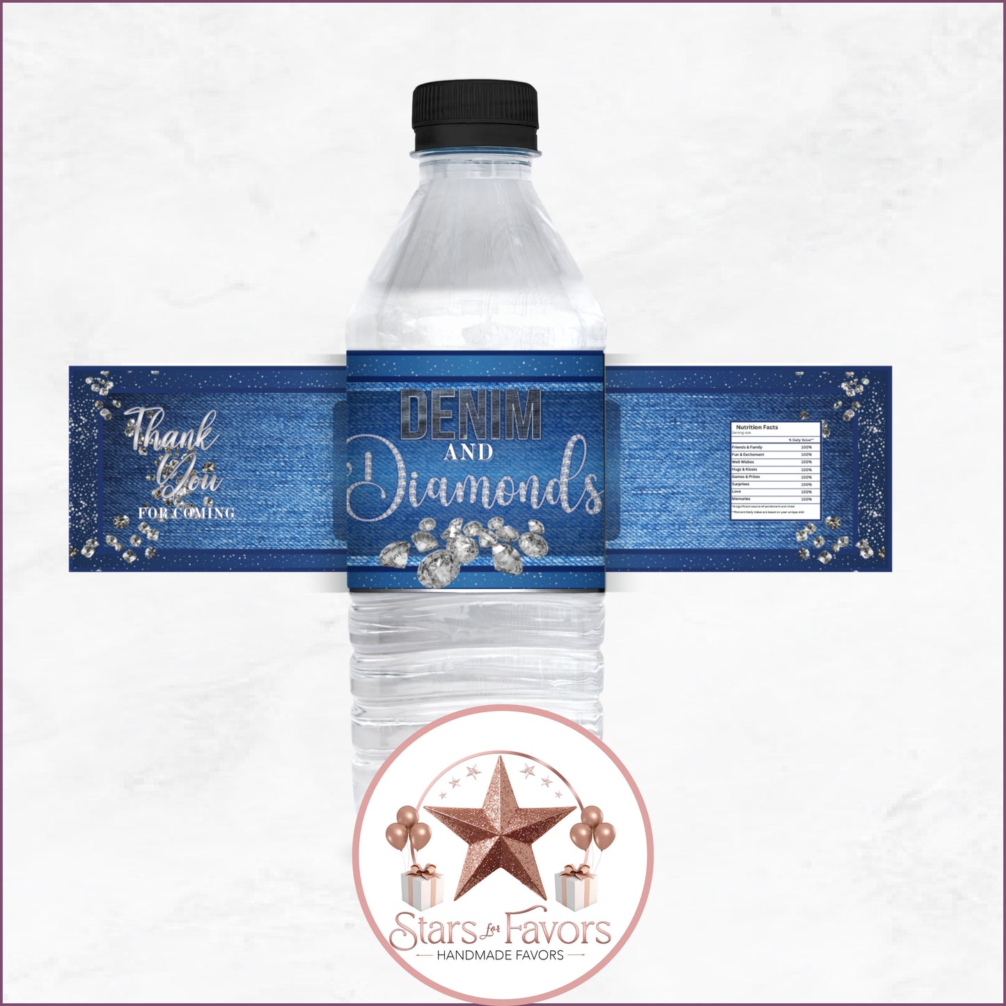 Denim & Diamonds Party Favor Collection