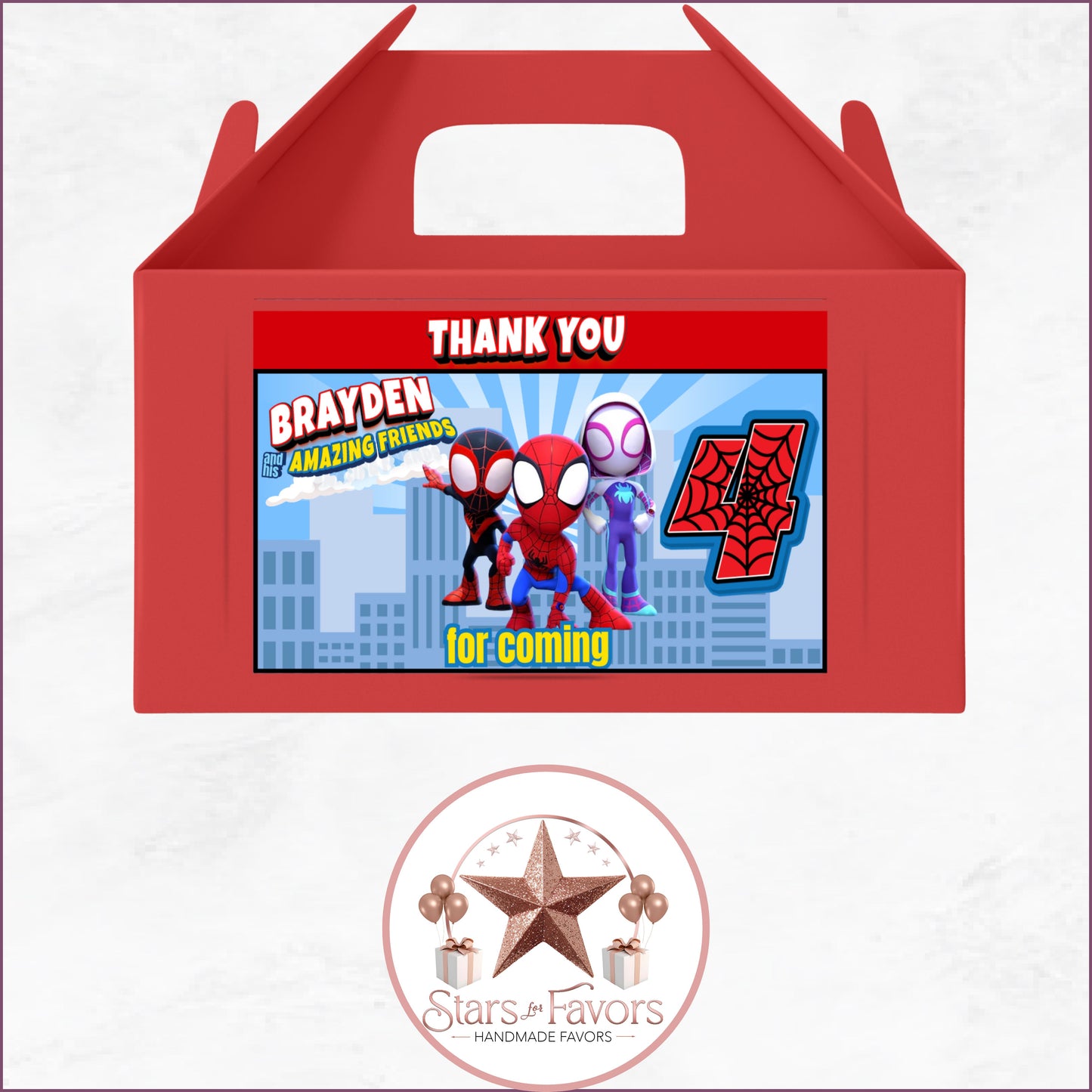 Spidey & Friends Party Favor Collection