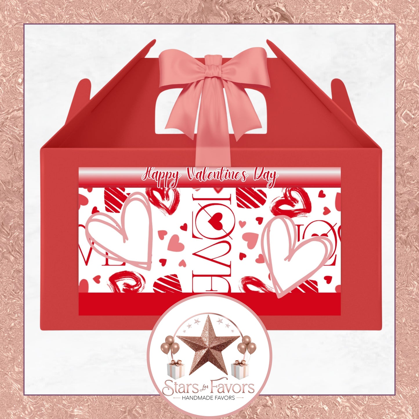 Valentine Hearts Party Favors