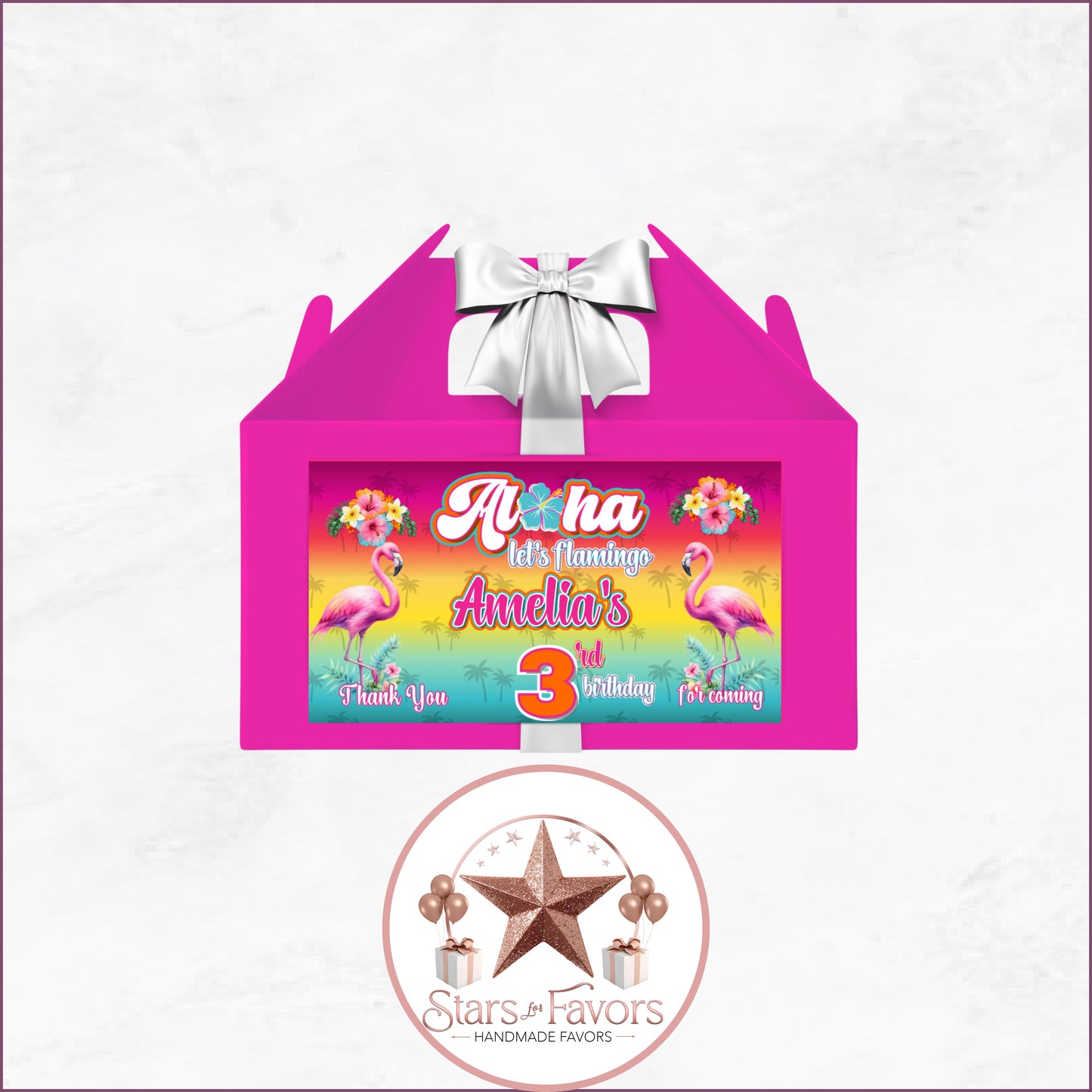 Aloha Let's Flamingo Party Favor Collection