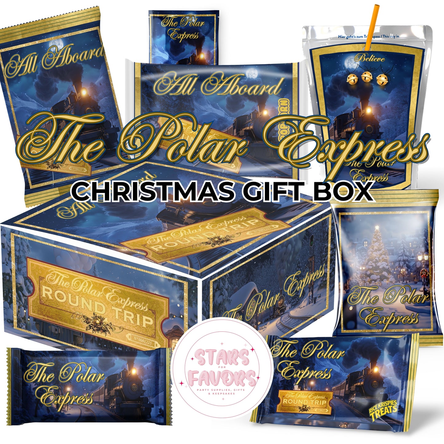 Polar Express Christmas Eve Gift Box – A Magical Holiday Surprise