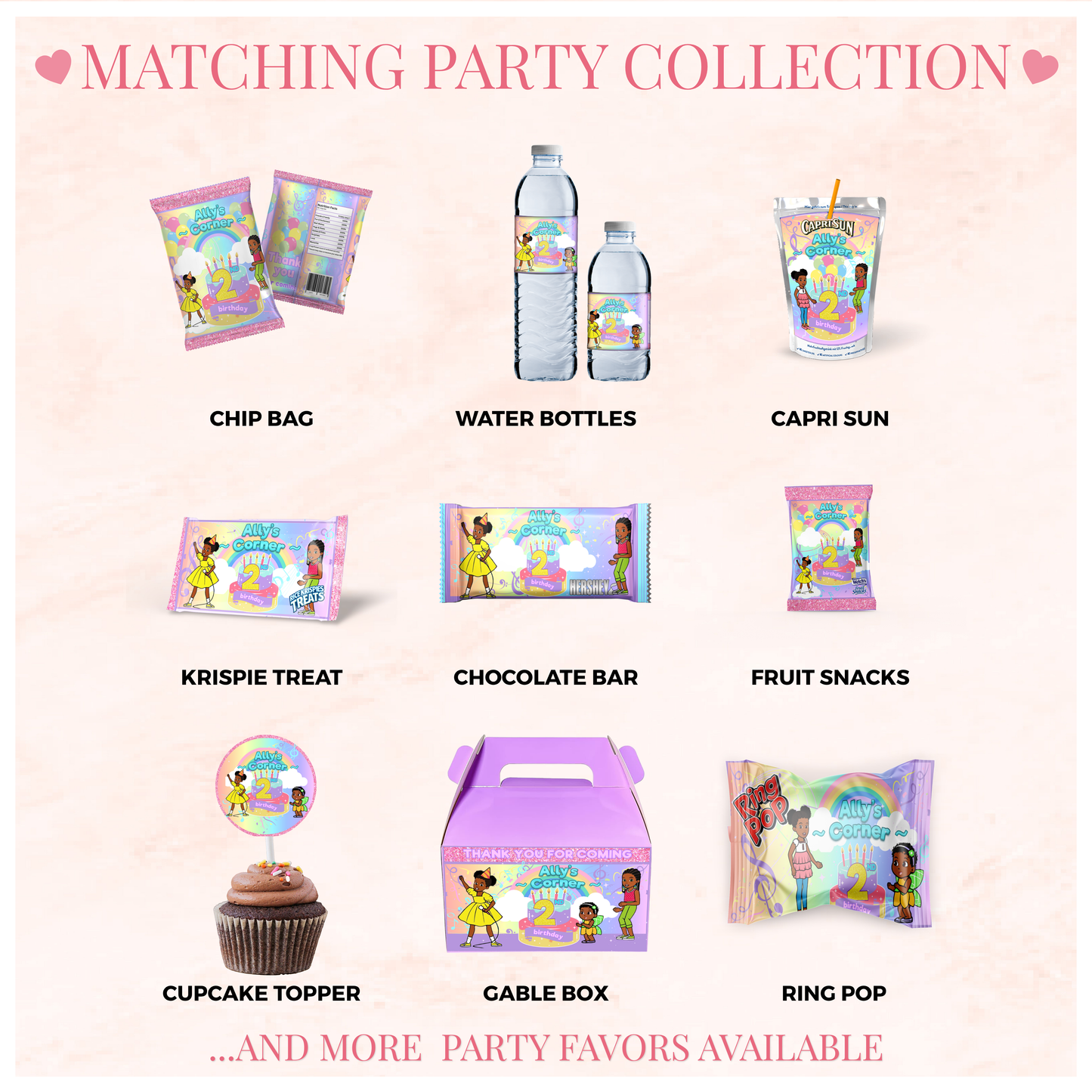 Gracie's Corner Party Favor Collection