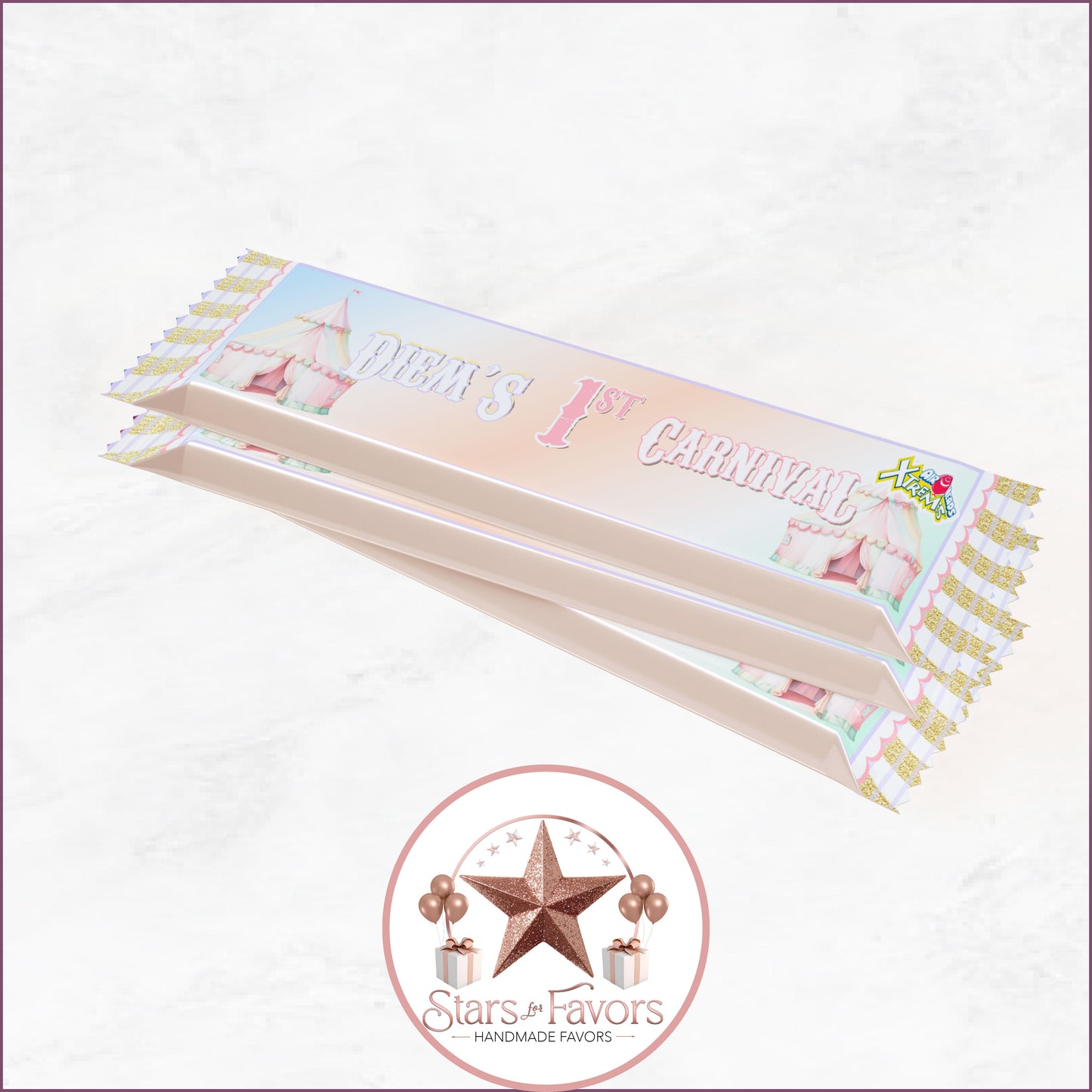 Pastel Carnival Party Favor Collection