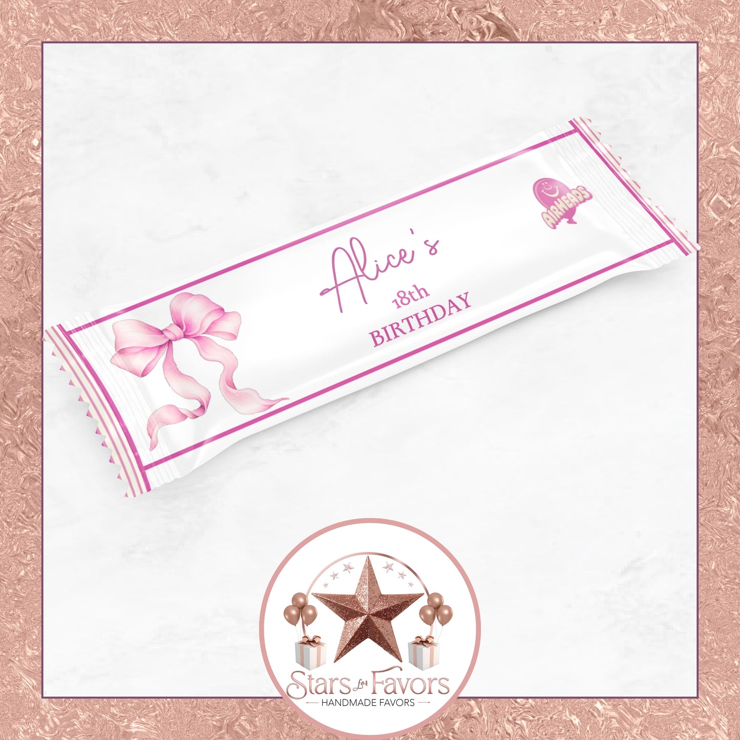 Coquette Pink Bow