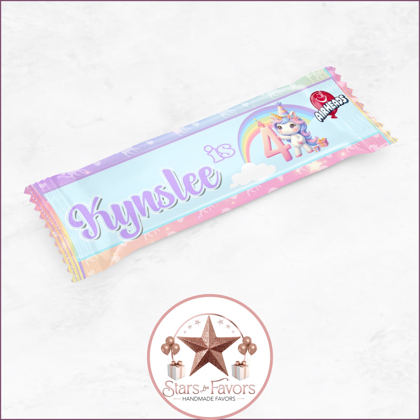 Rainbow Sparkle Unicorn Party Favor Collection