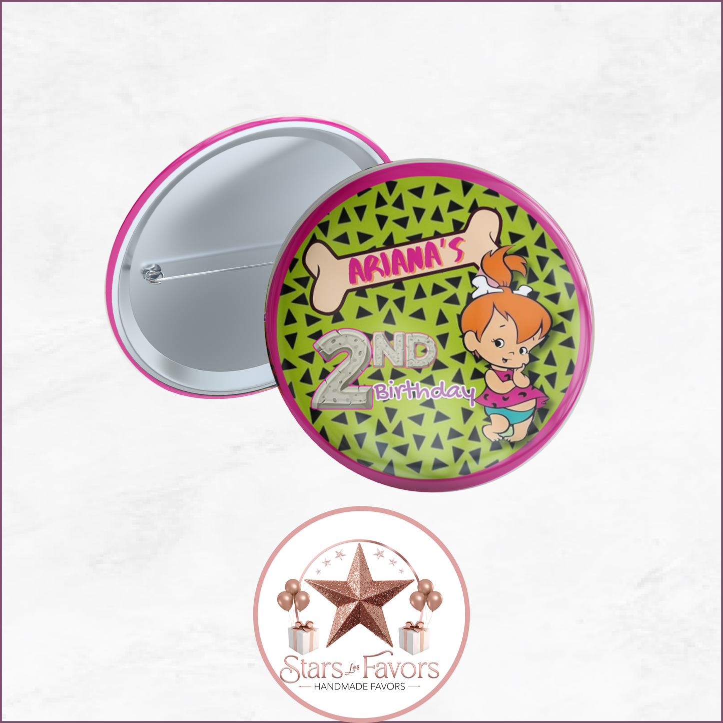 Pebbles & Dino Party Favor Collection