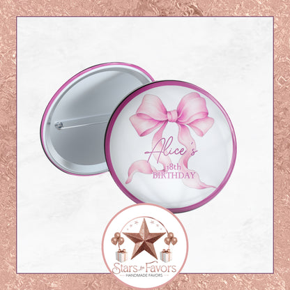 Coquette Pink Bow