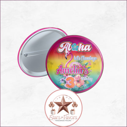 Aloha Let's Flamingo Party Favor Collection