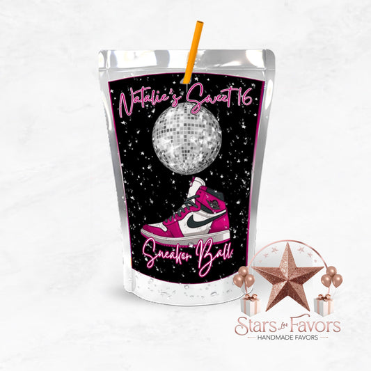 Sneaker Ball Custom Juice Pouch