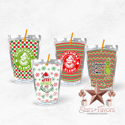 Merry Grinchmas Juice Pouch