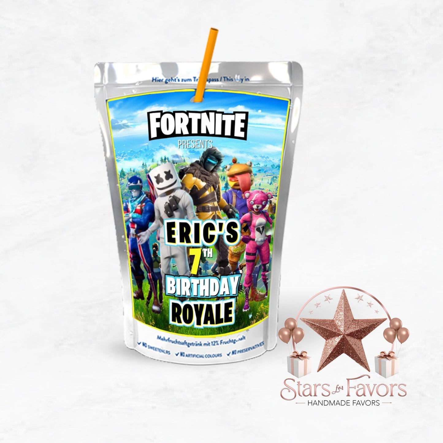 Battle Royale Custom Juice Pouch