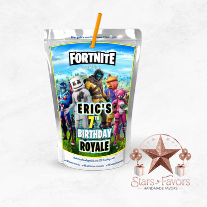 Battle Royale Custom Juice Pouch
